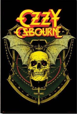 Music Poster Ozzy Osbourne - Skull 61x91,5 cm