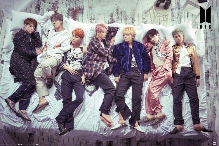 Music Poster BTS - Bed 91,5x61 cm
