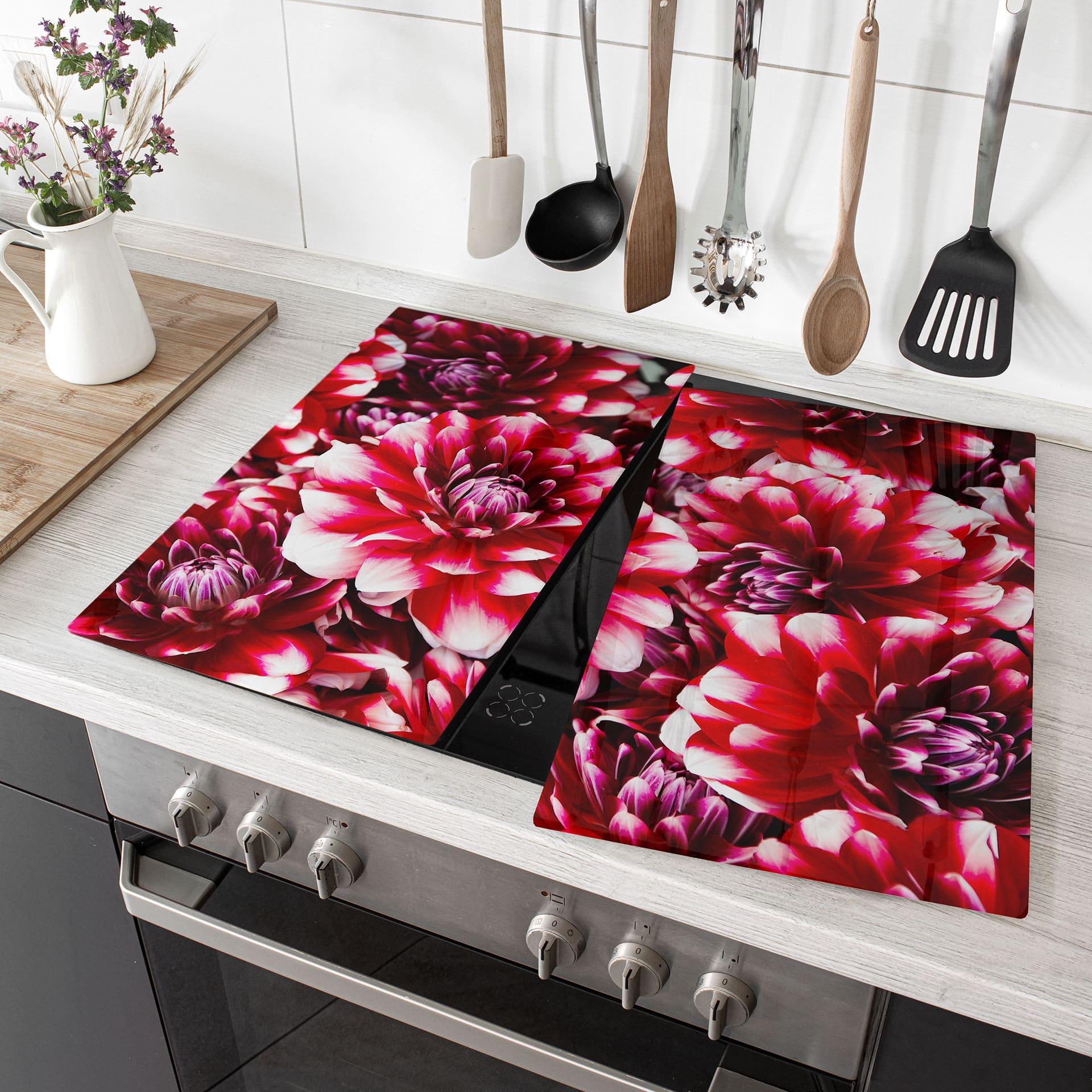Dækplade til komfuret Red blossom splendour