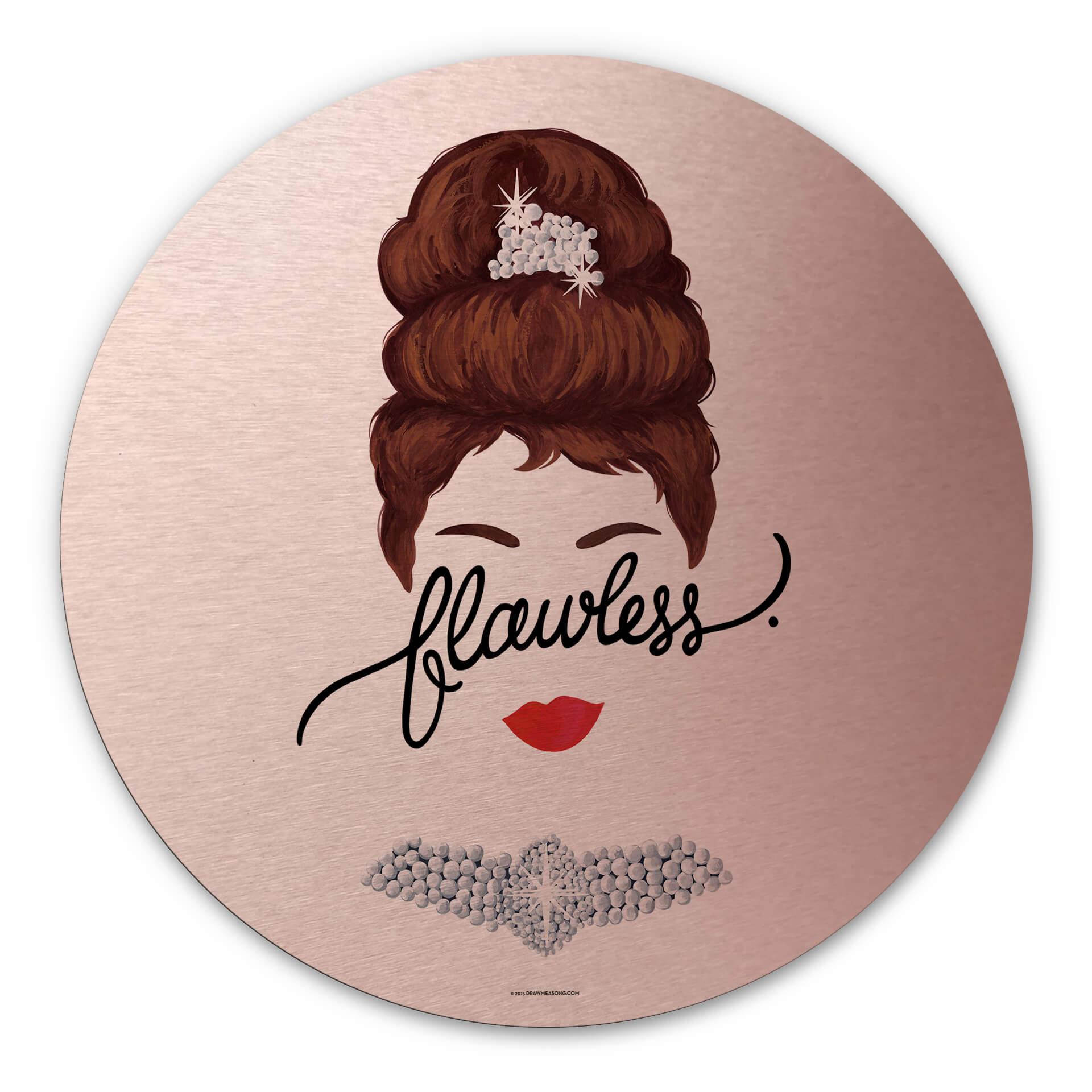 Peinture Dibond effet cuivre Tohmé - Flawless Audrey 