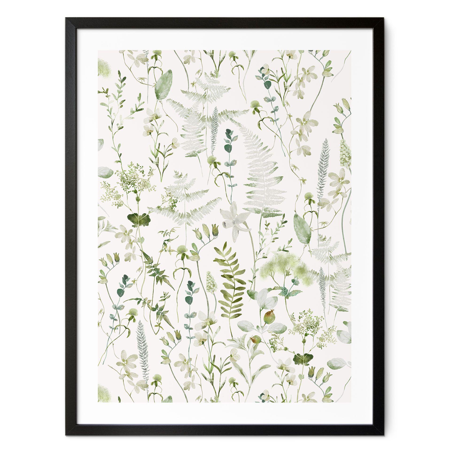 Plakat Urter og vilde blomster - UN Designs