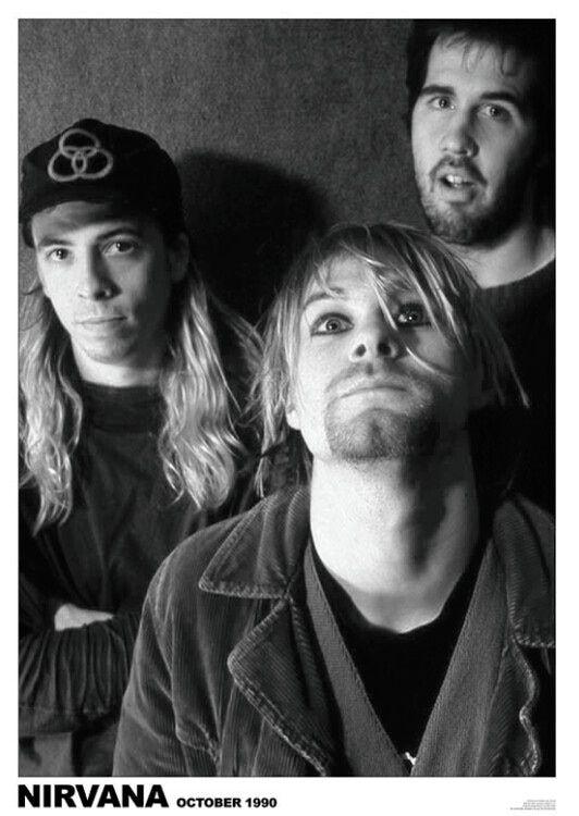 Plakat Nirvana - Oktober 1990, plakat (59,4 x 84,1 cm)