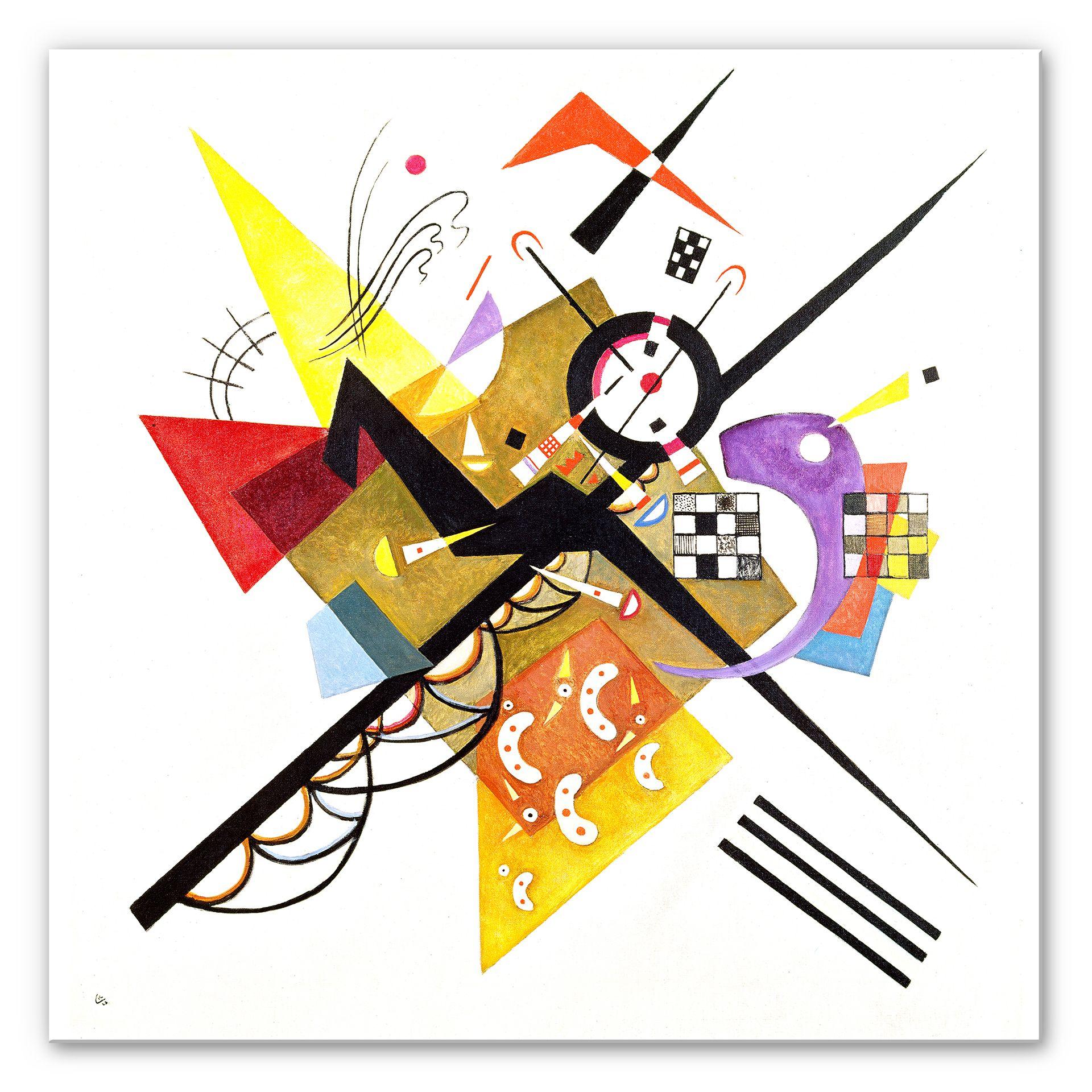 Wanddecoratie Kandinsky – Op Wit II