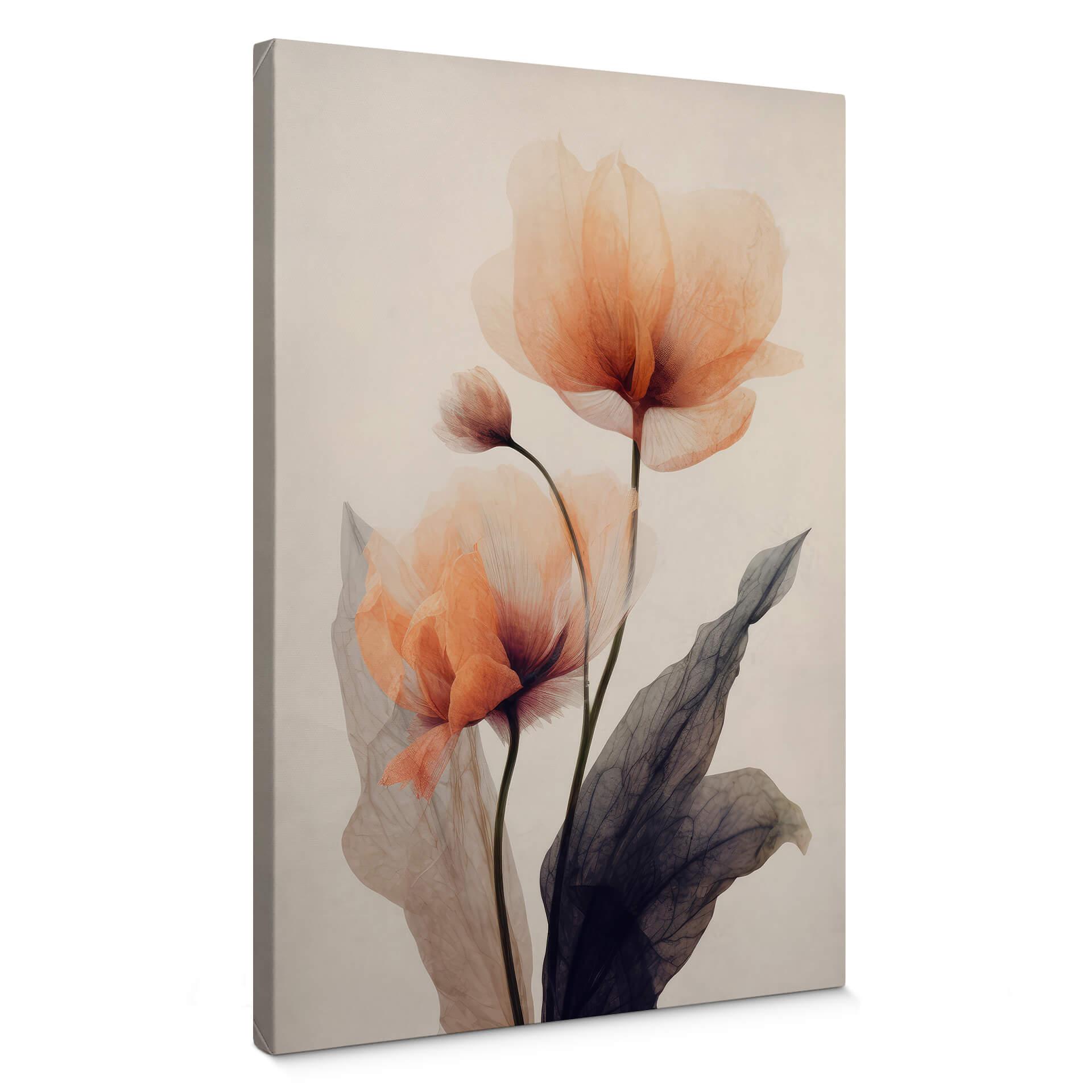 Lærredsprint - Treechild - Delicate Flowers