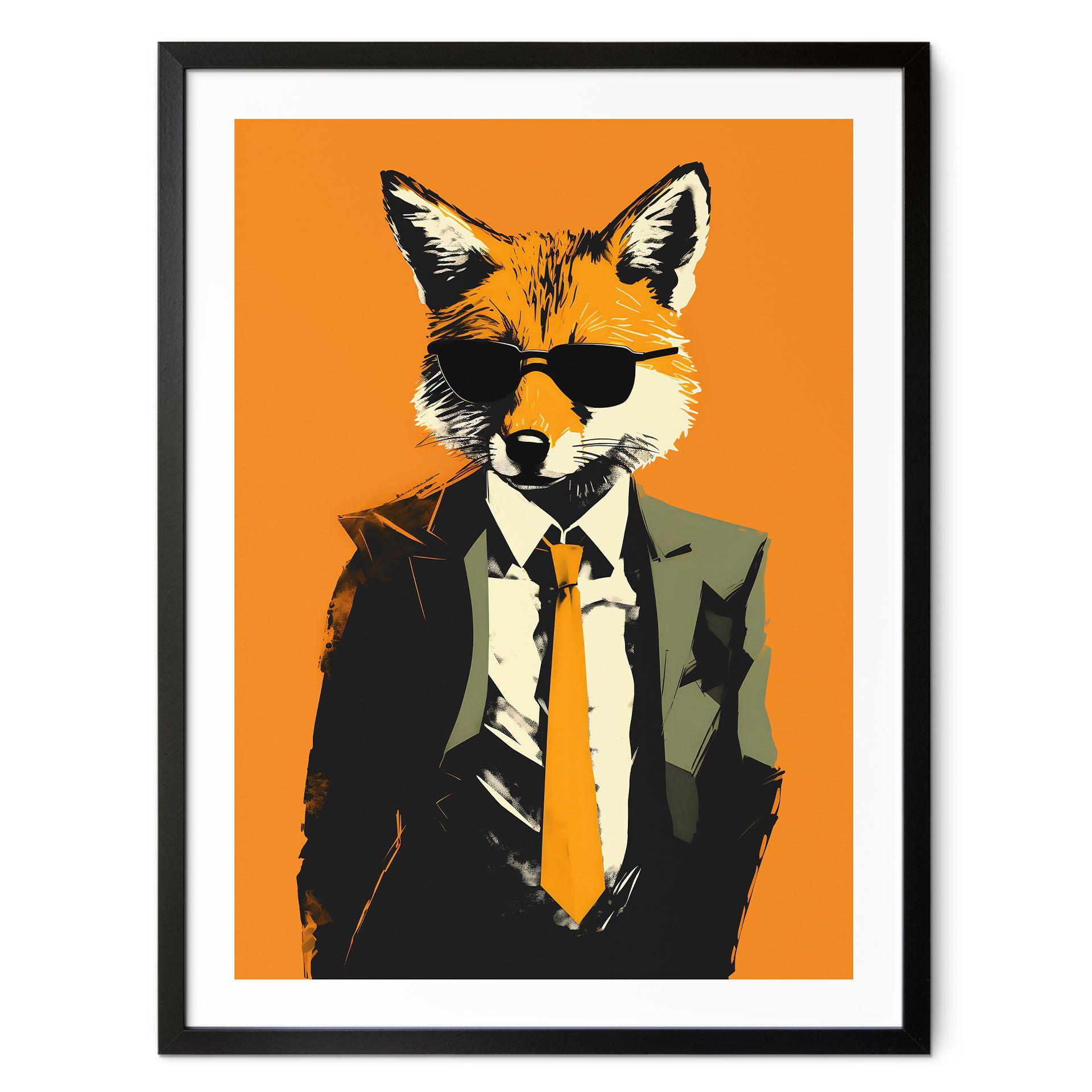 Póster Zorro guay con traje - Magnusson
