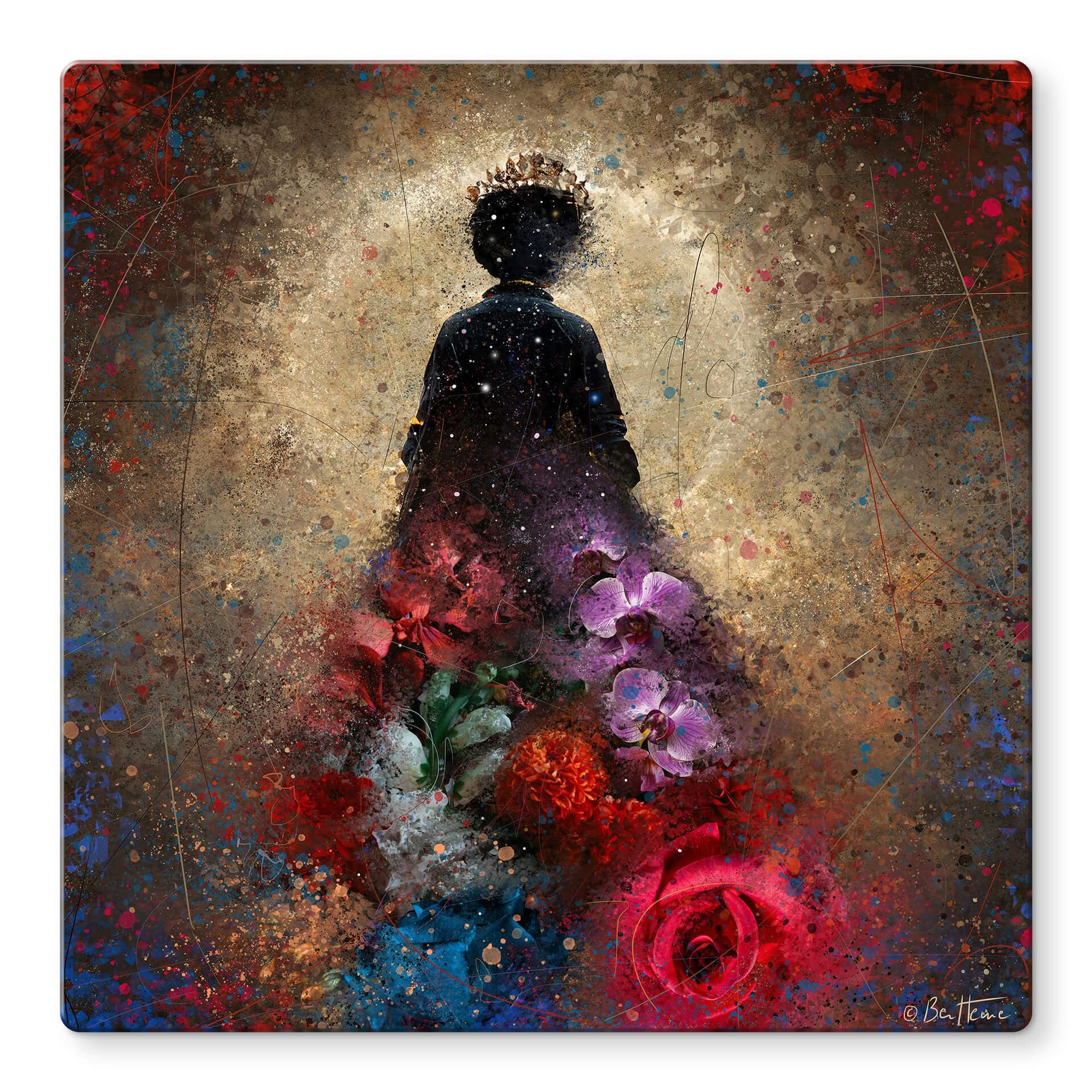 Tableau sur verre Heine - Astro Queen RIP