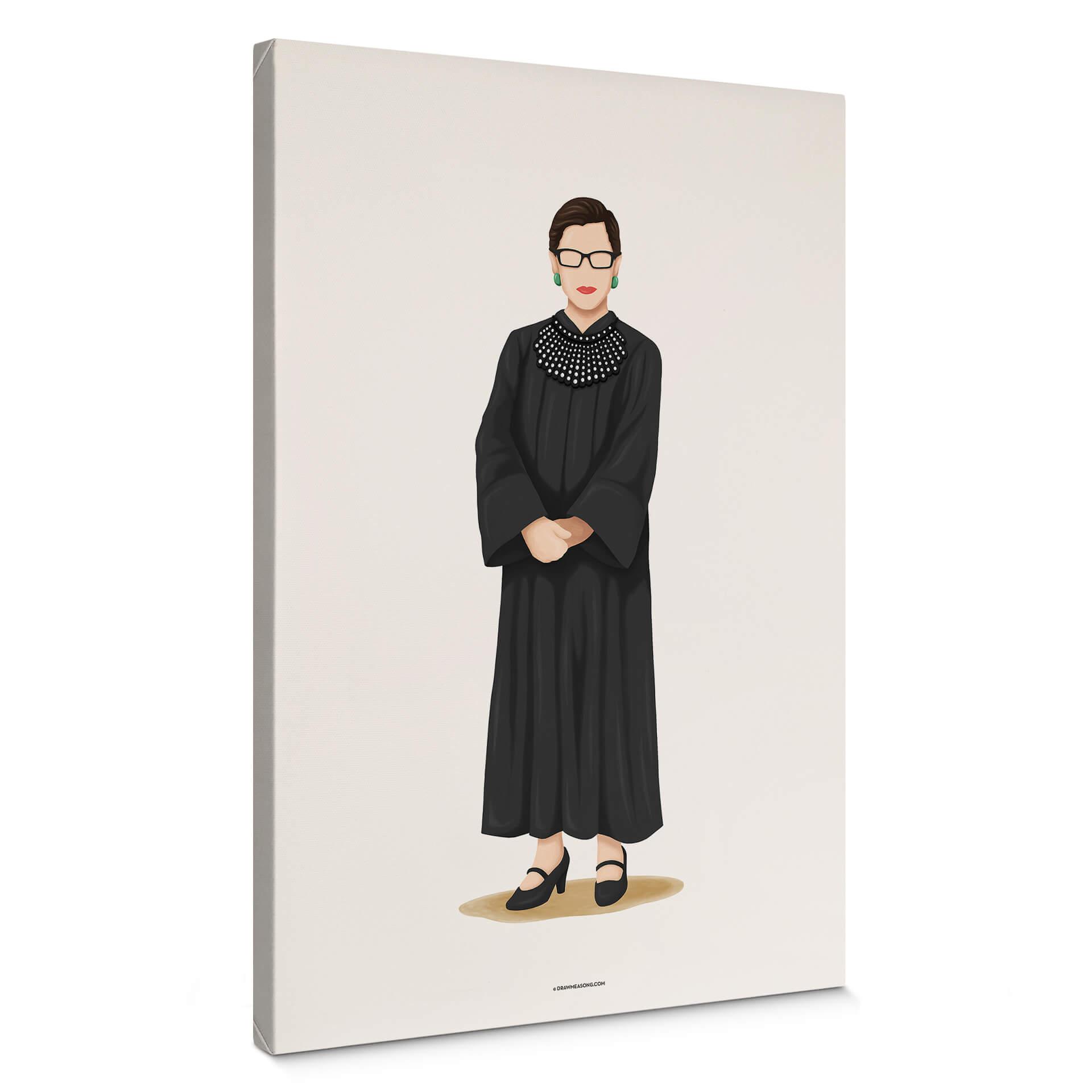Lienzo Tohmé - Ruth Bader Ginsburg