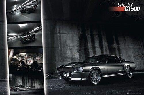 Poster Easton - Shelby GT500 91,5x61 cm