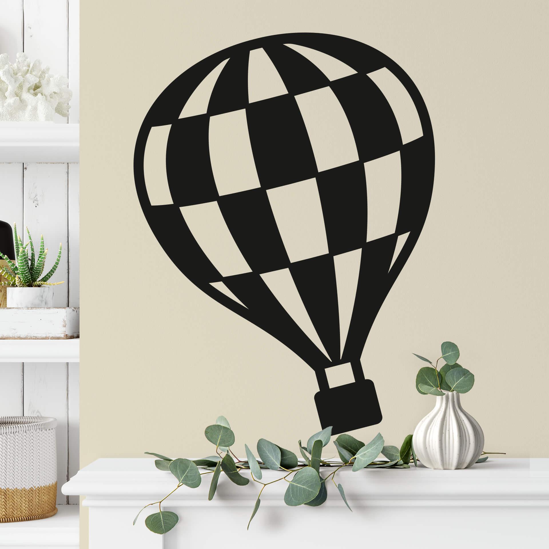 Muursticker Luchtballon 01