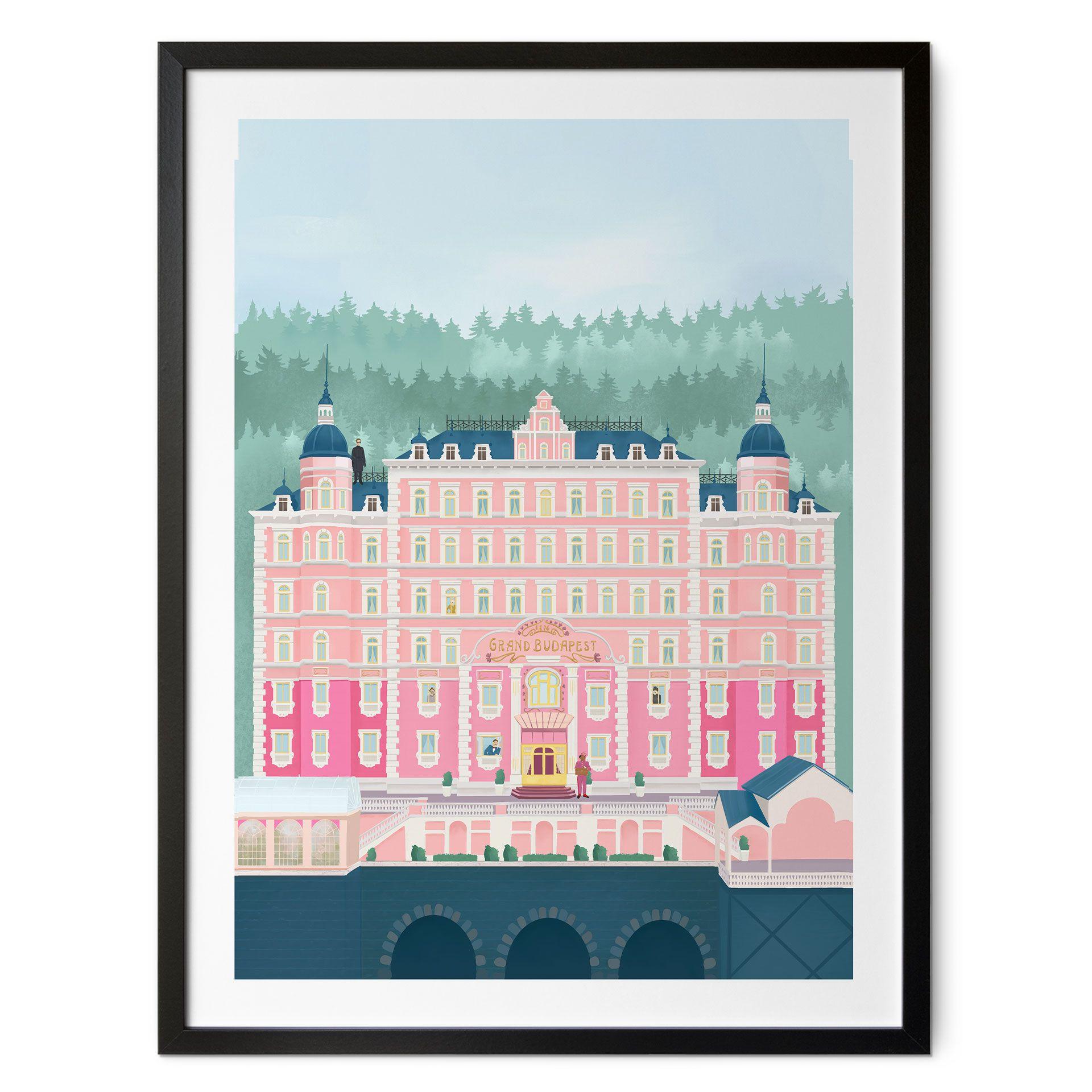 Póster Gran Hotel Budapest - Lizde