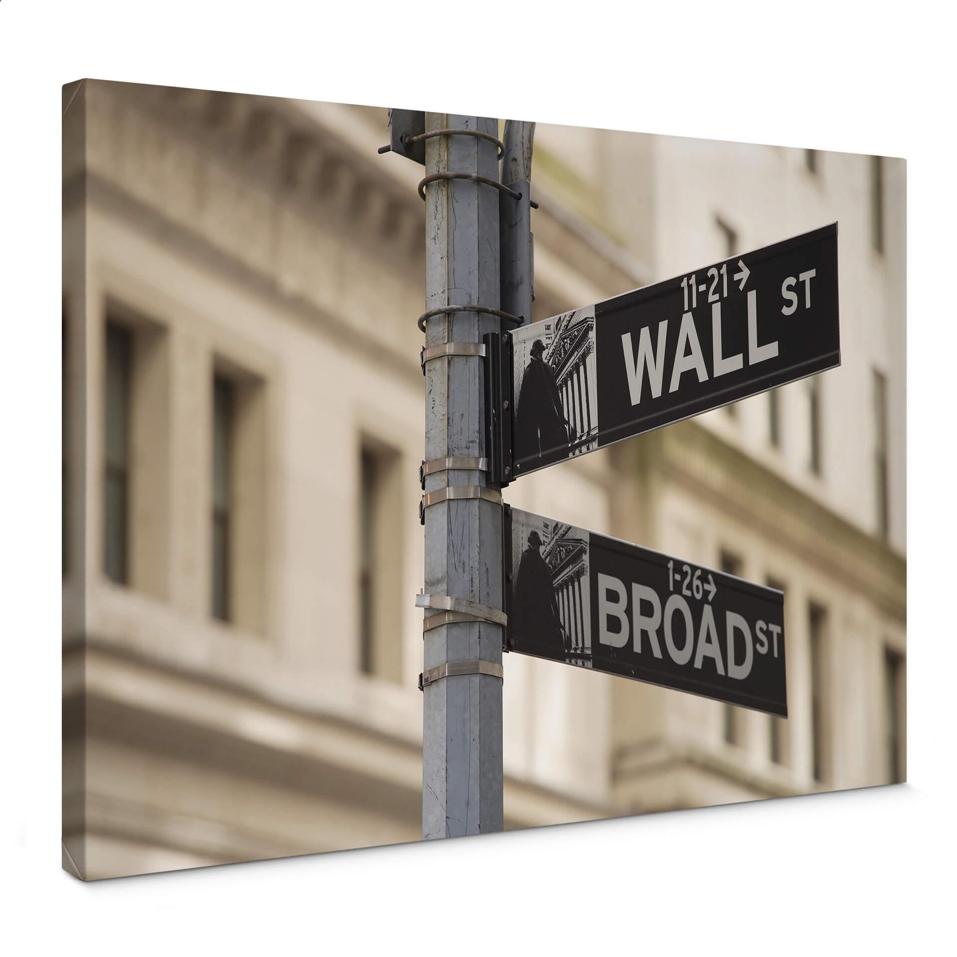 Lienzo Wallstreet