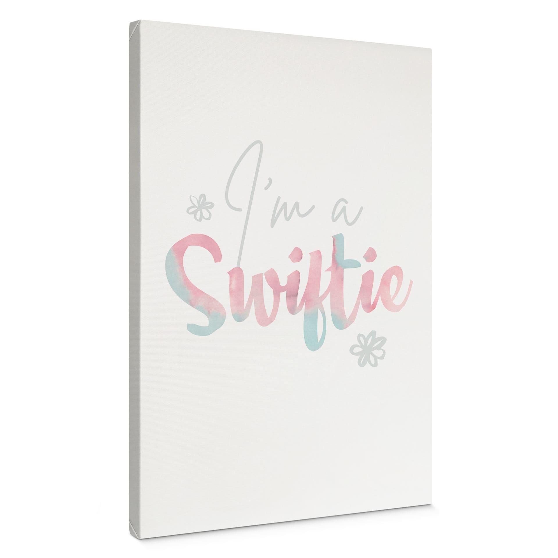 Lienzo I'm a Swiftie - inspirado en Taylor Swift