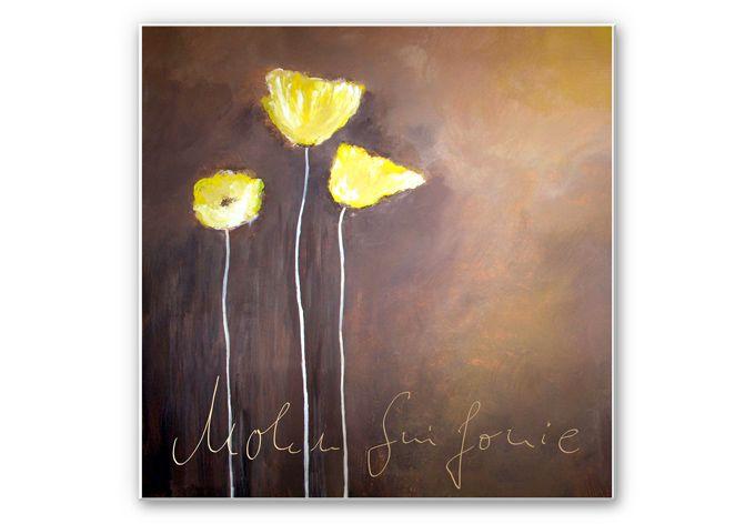 Tableau Forex - Melz - Symphonie de coquelicot - carré