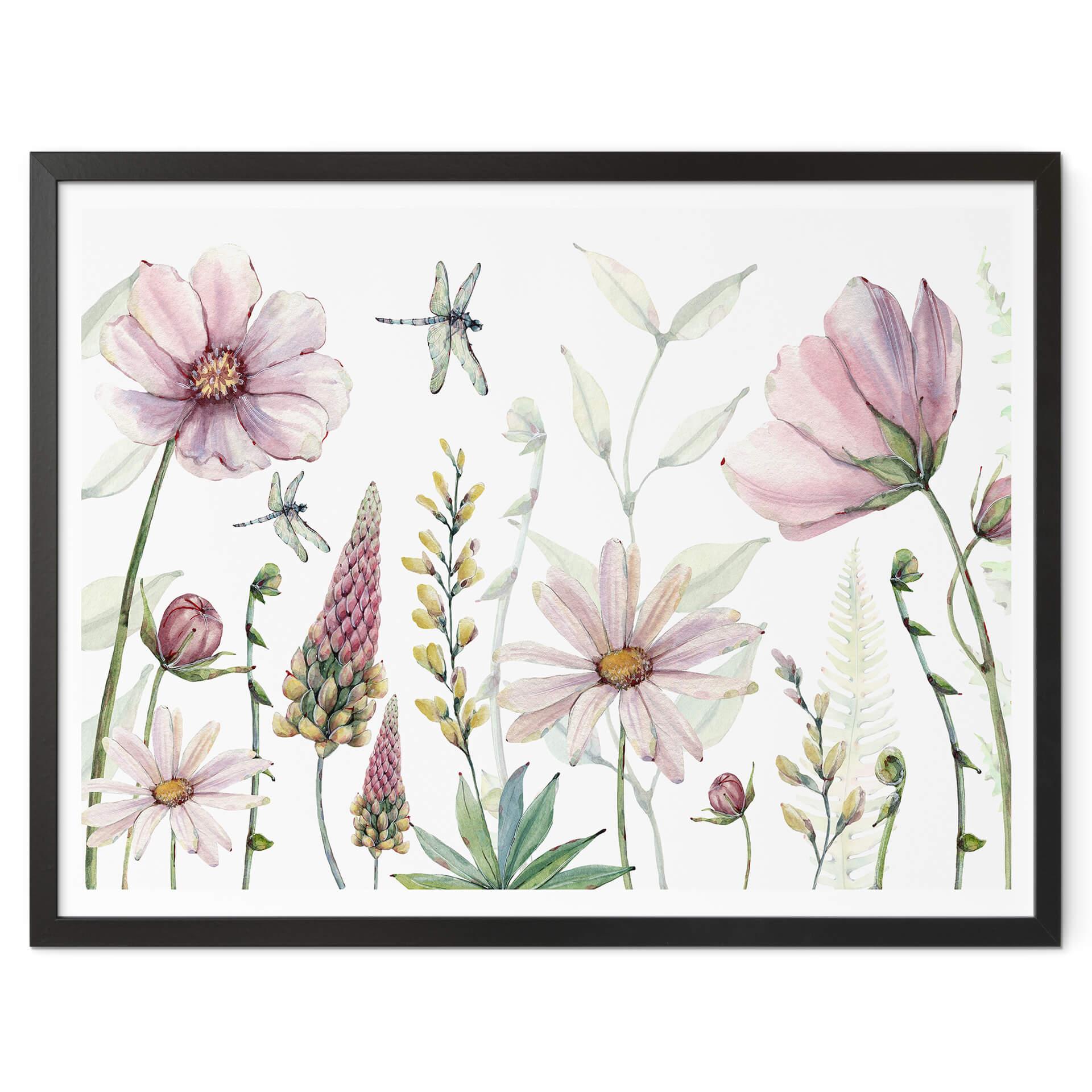 Póster Sir Edward - Flores encantadoras