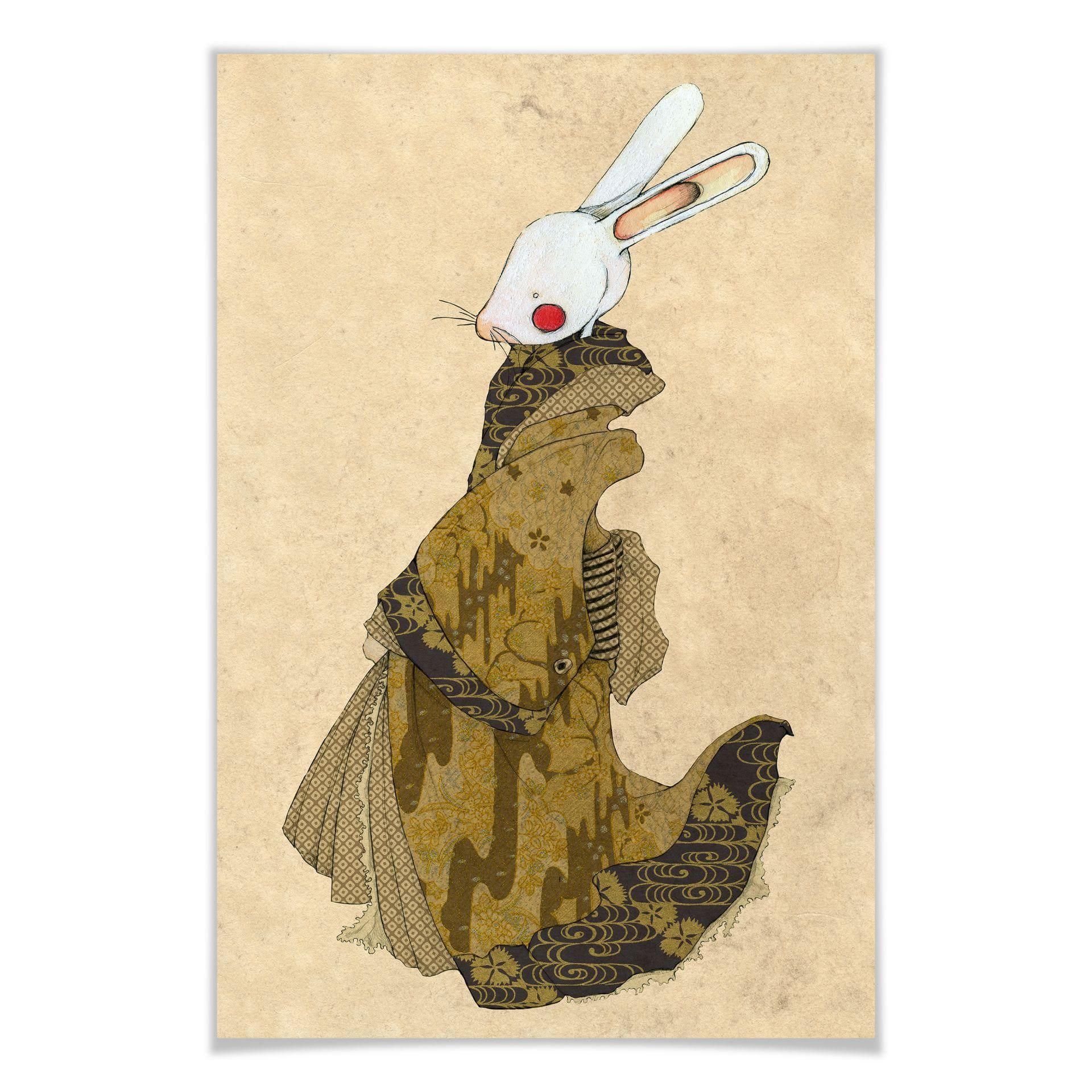 Poster - Loske - Lapin geisha 02