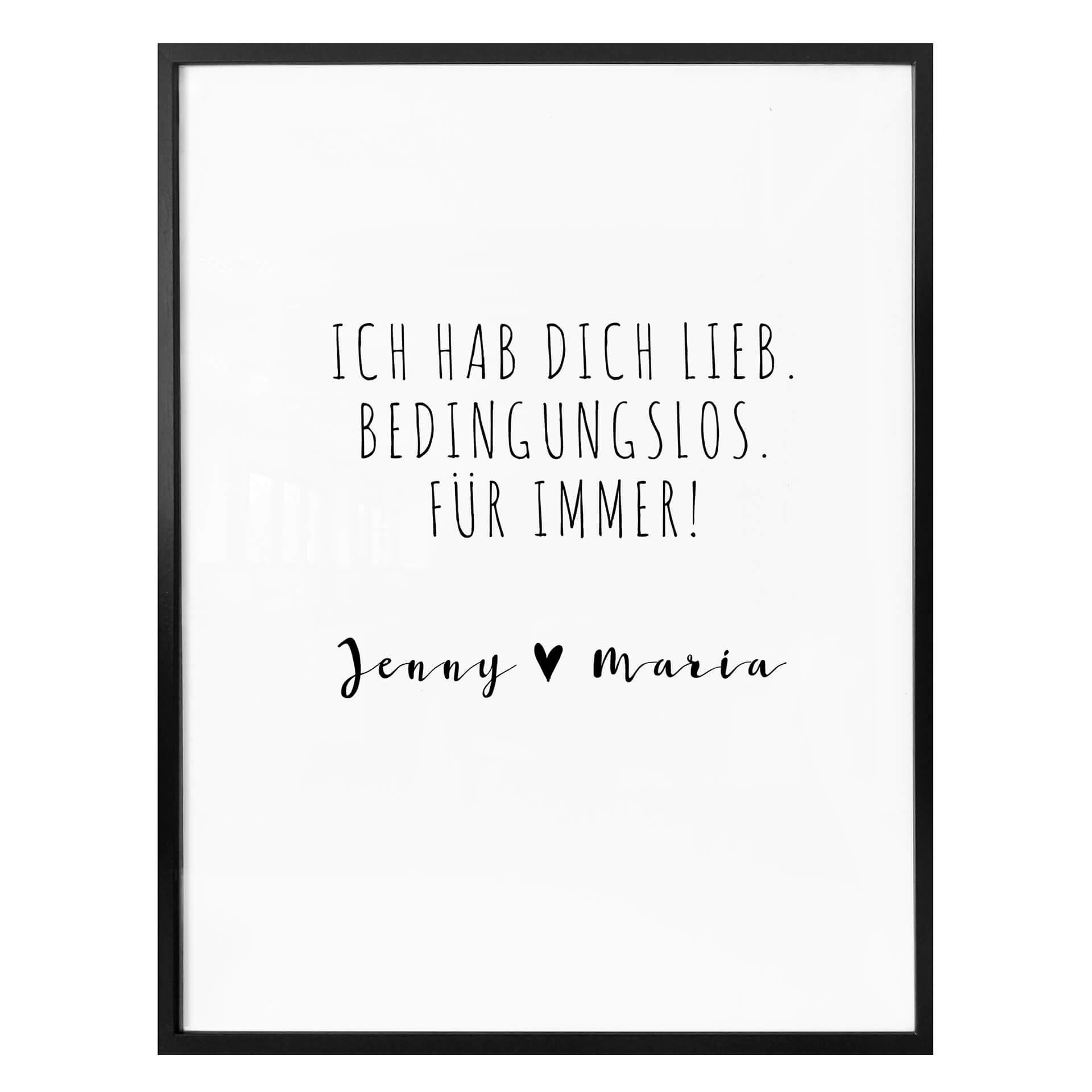 Affiche Texte libre - Meilleurs amis