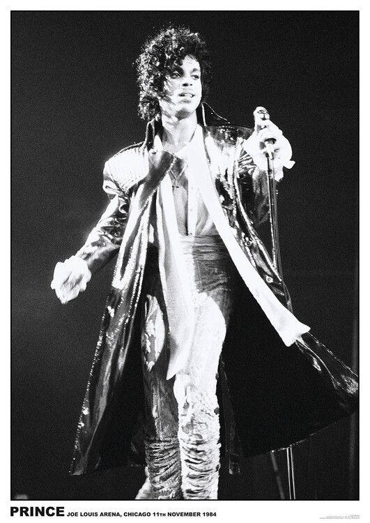 Plakat Prince - Joe Louis Arena, Chichago, Plakat (59,4 x 84,1 cm)