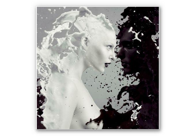 Tableau Forex - Milk & Coffee - format carré