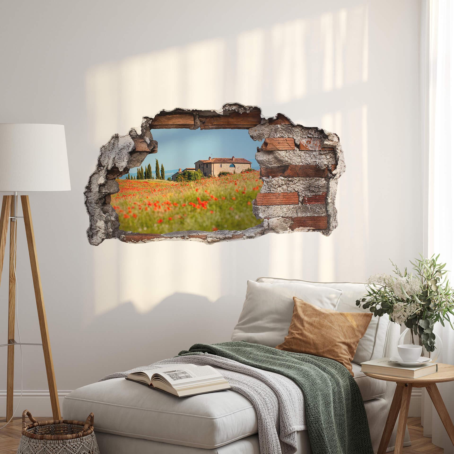 3D Wallsticker Toscana
