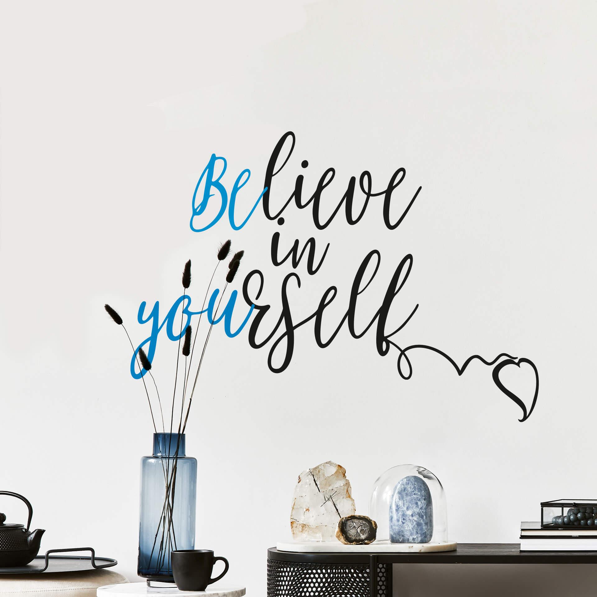 Wallsticker - Believe in yourself 02