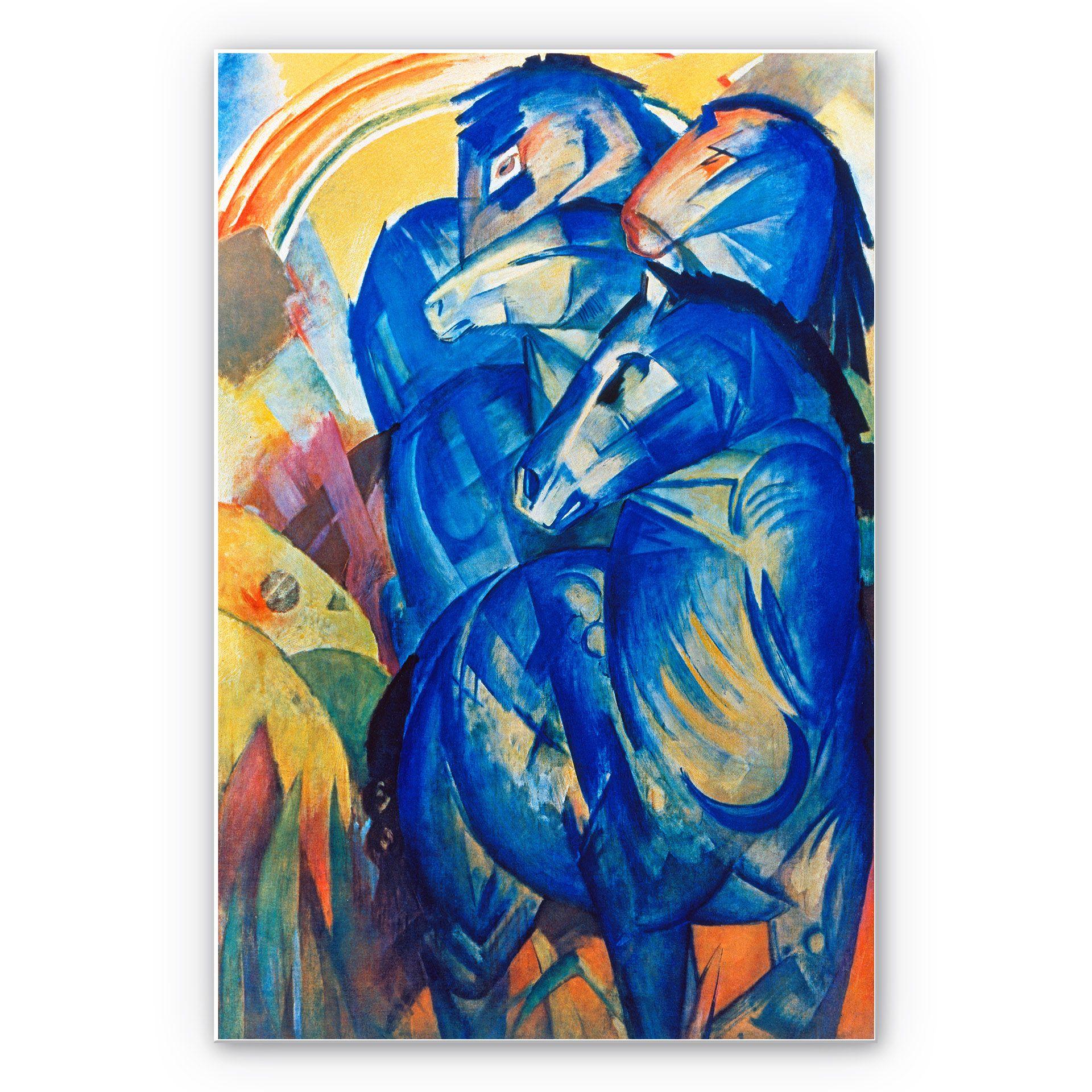 Tableau Forex - Marc - Tour des chevaux bleus
