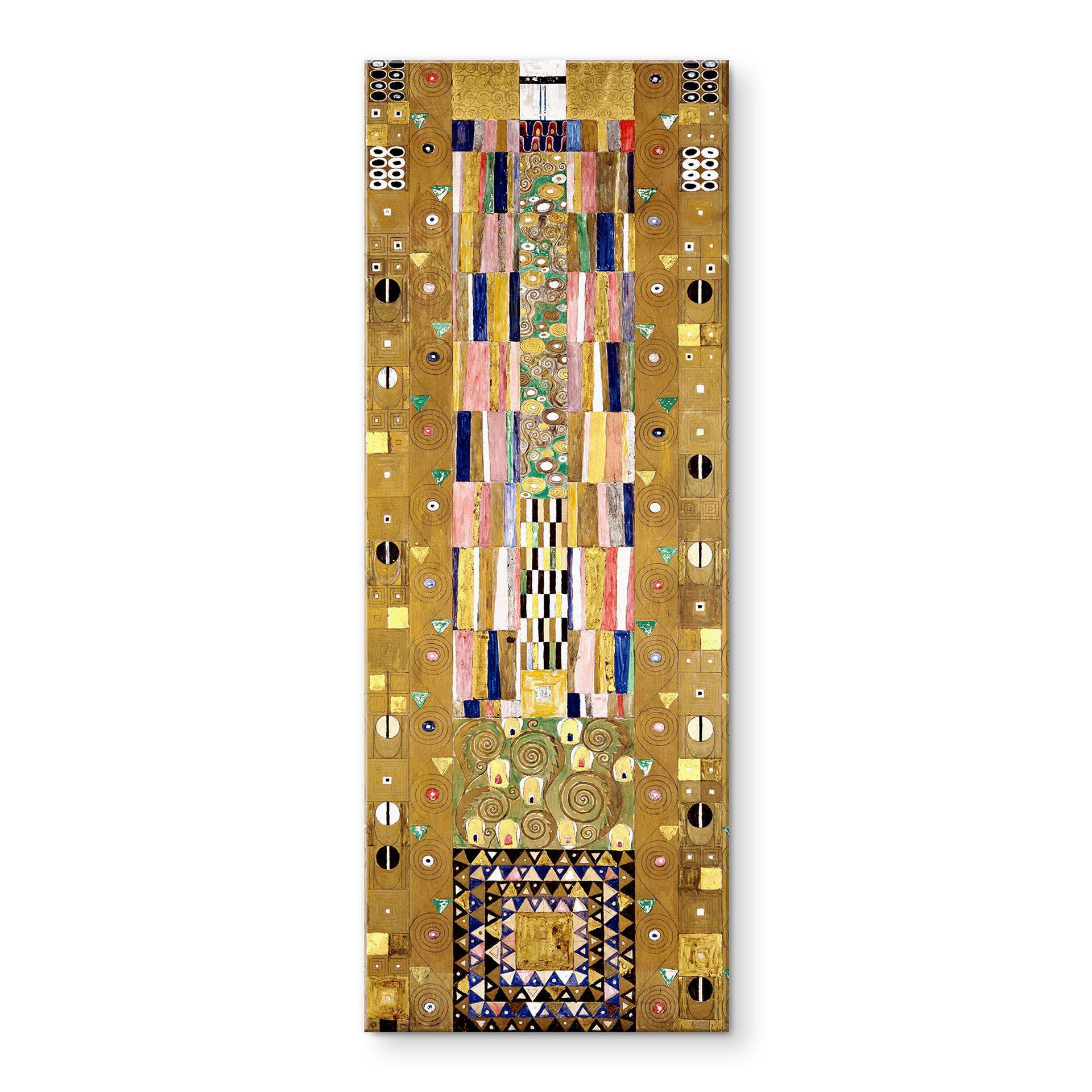Akrylbillede Klimt - kunstskabelon til stoclet-frisen