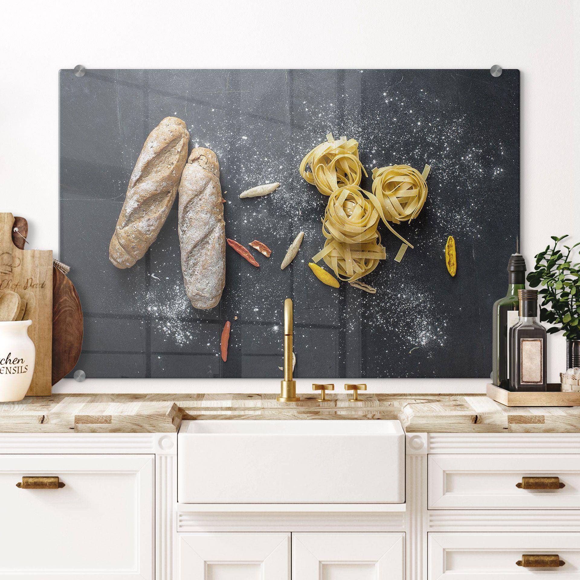 Stænkplade - Brød og pasta
