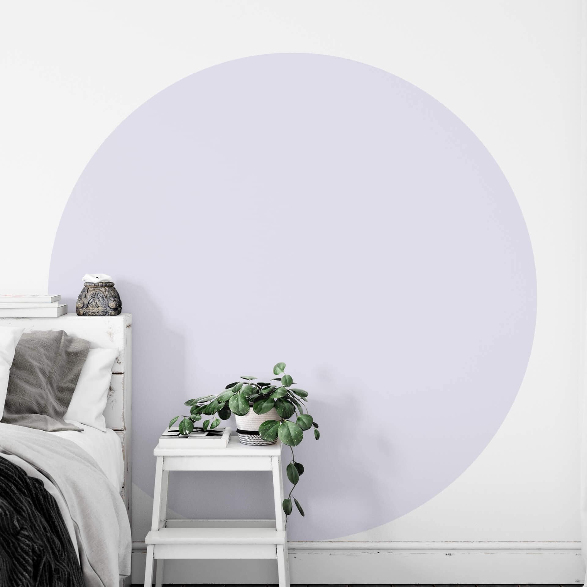 Sticker mural Cercle violet