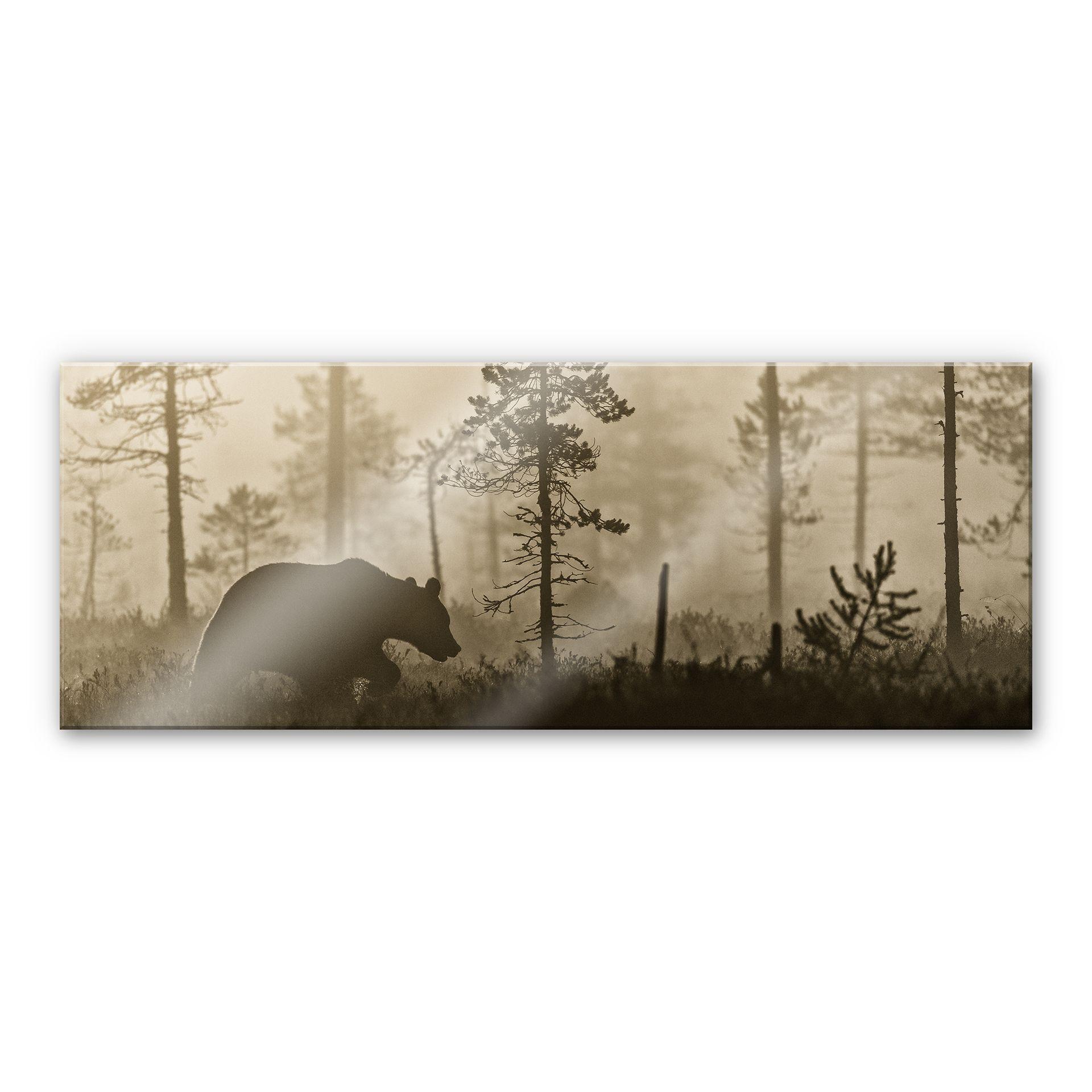 Akrylbillede Ove Linde - Tåge om morgenen - Panorama