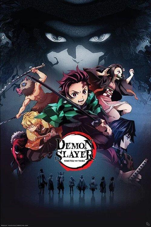 Music Poster Demon Slayer - Group 61x91,5 cm