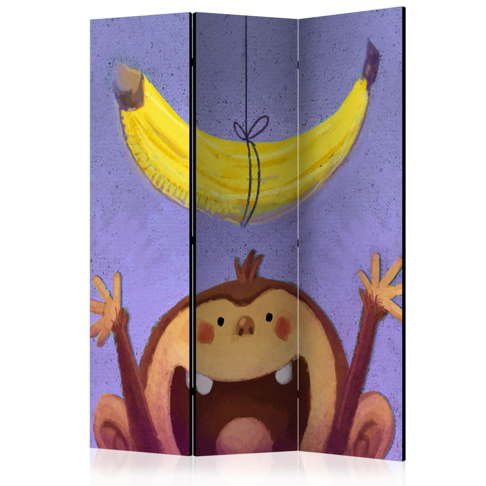 Skærmvæg - Banan, 3-delt