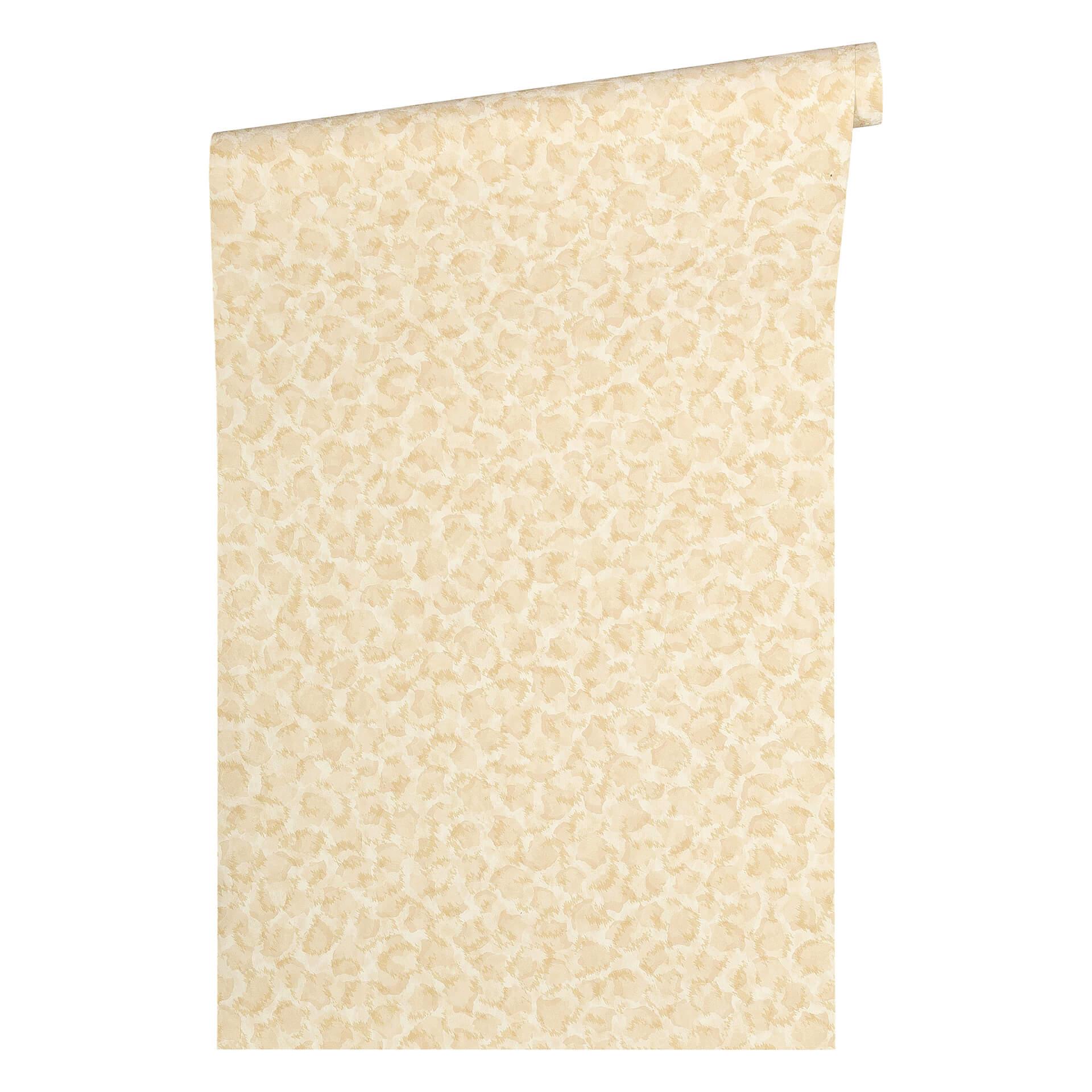 Versace fleecetapet Vasmara leopardtapet beige, bronze, creme