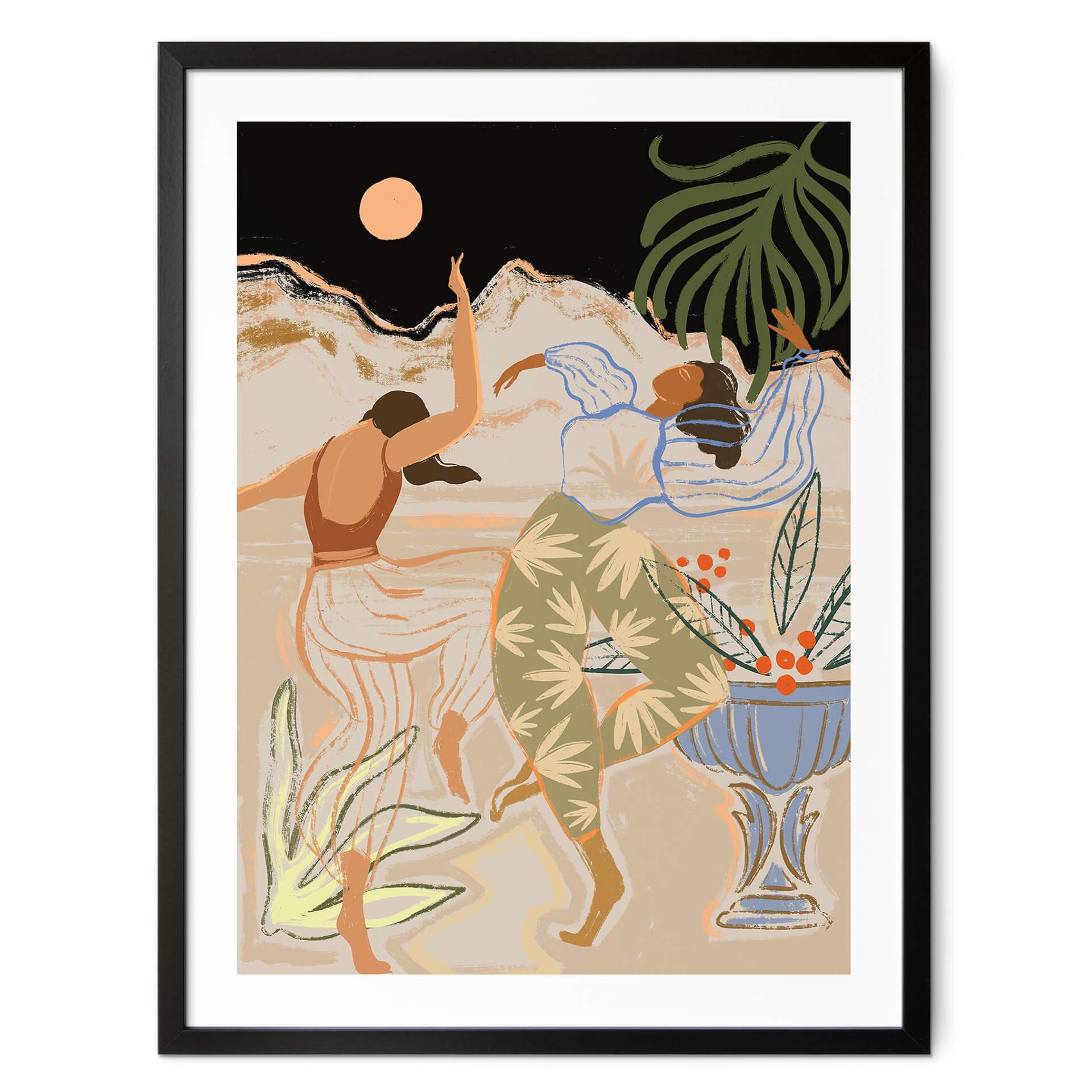 Plakat Arty Guava - Dancing in the Moonlight