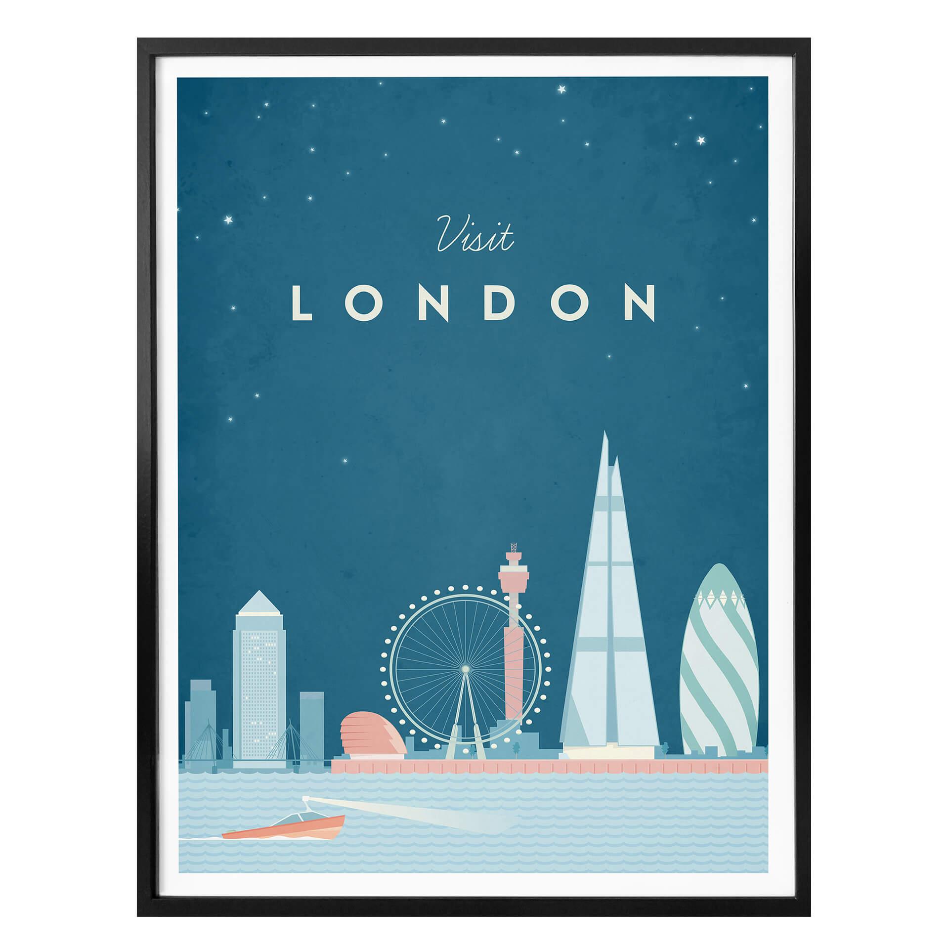 Plakat - Rivers - London