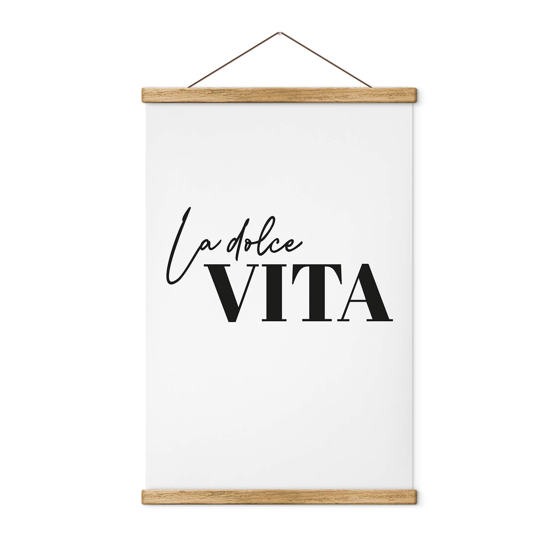 Póster de tela La Dolce Vita