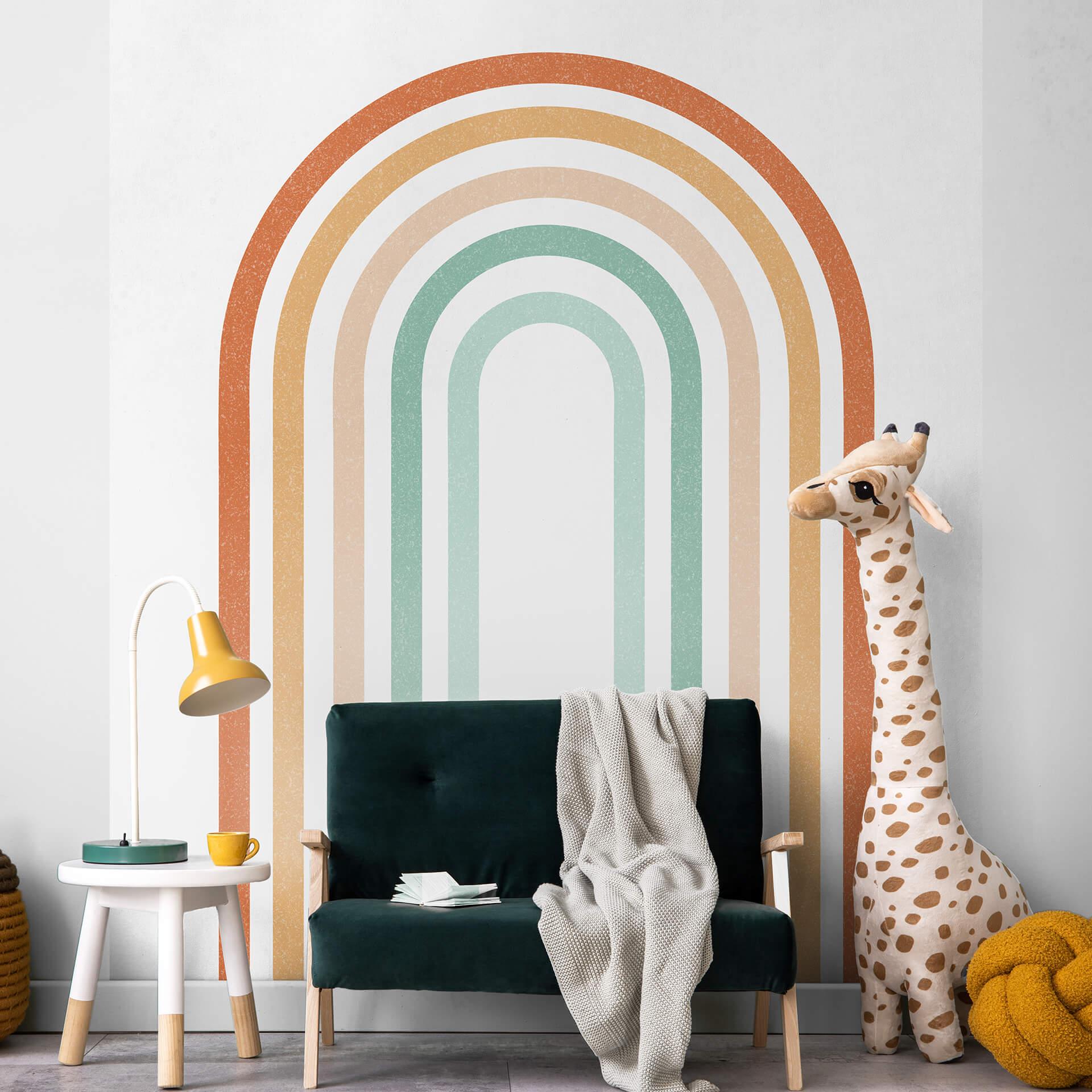 Fototapet Boho Rainbow