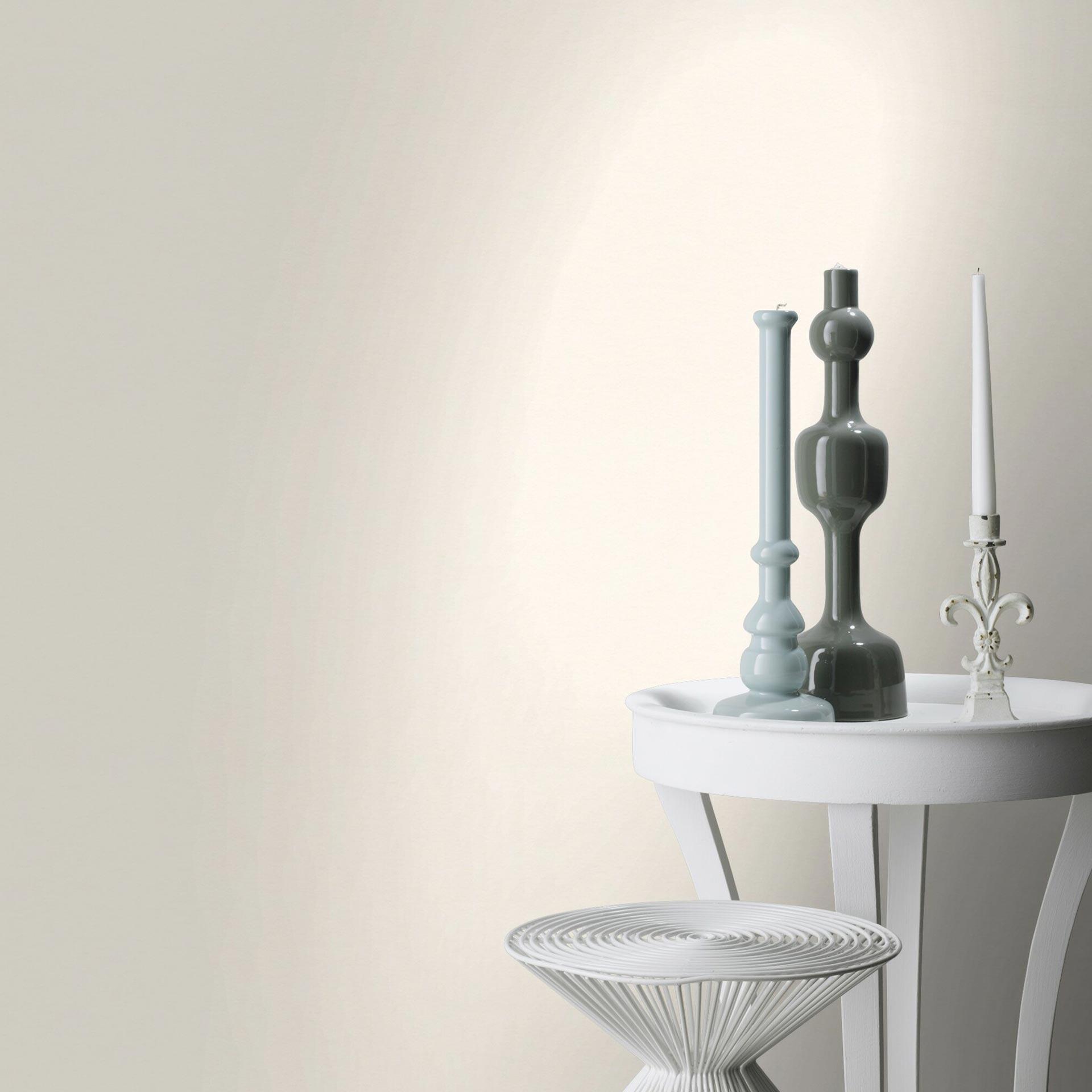 Almindeligt tapet, tekstureret non-woven tapet Bauhaus hvid