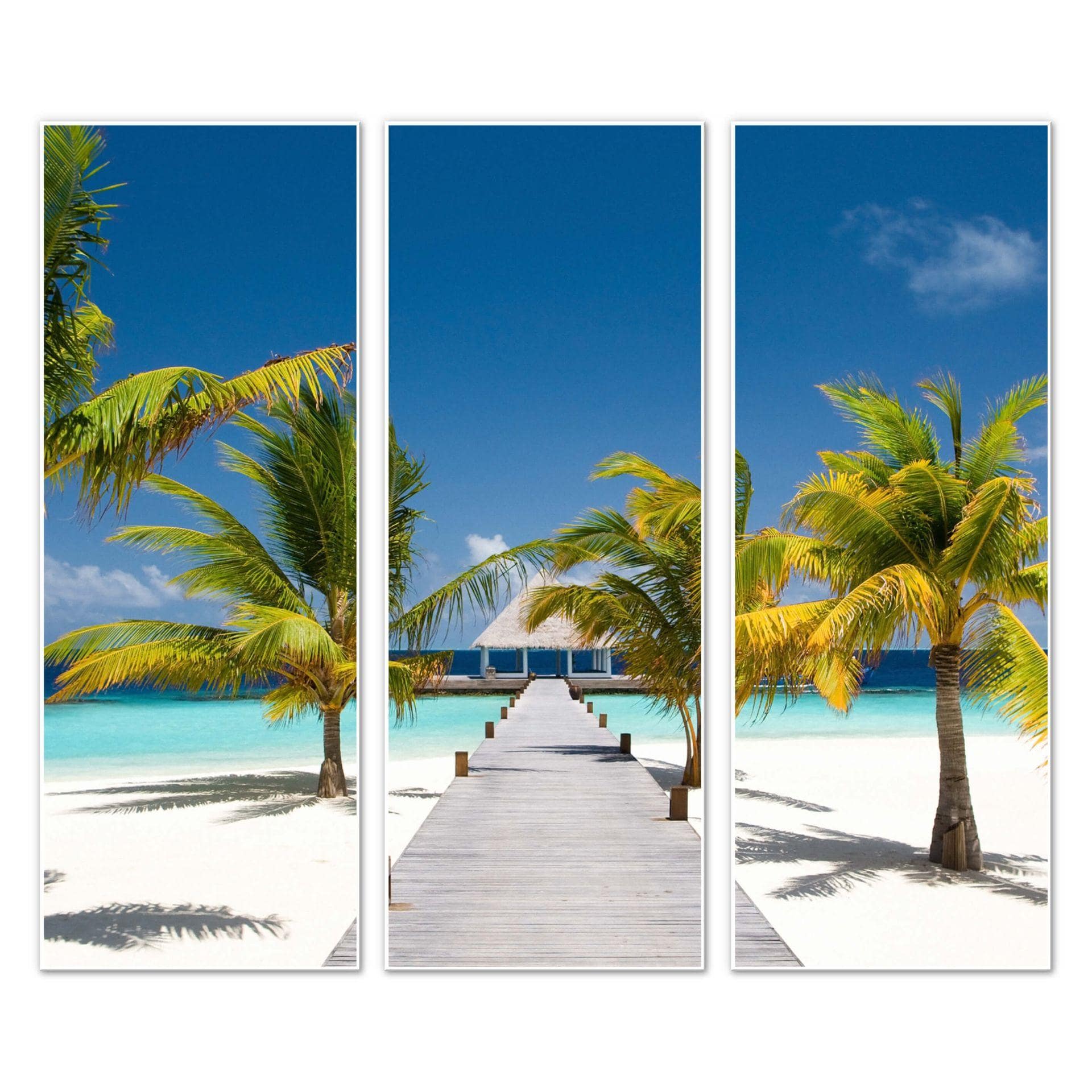 Tableau Forex - Le chemin du Paradis (tryptique)