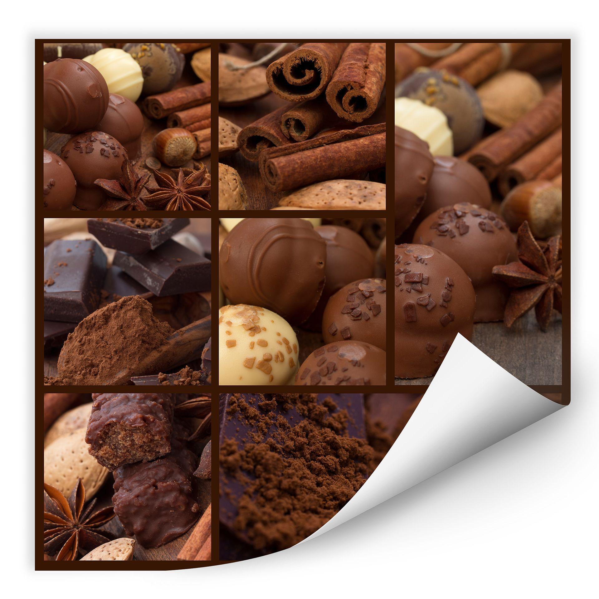 Zelfklevende Poster - Chocolate Dream