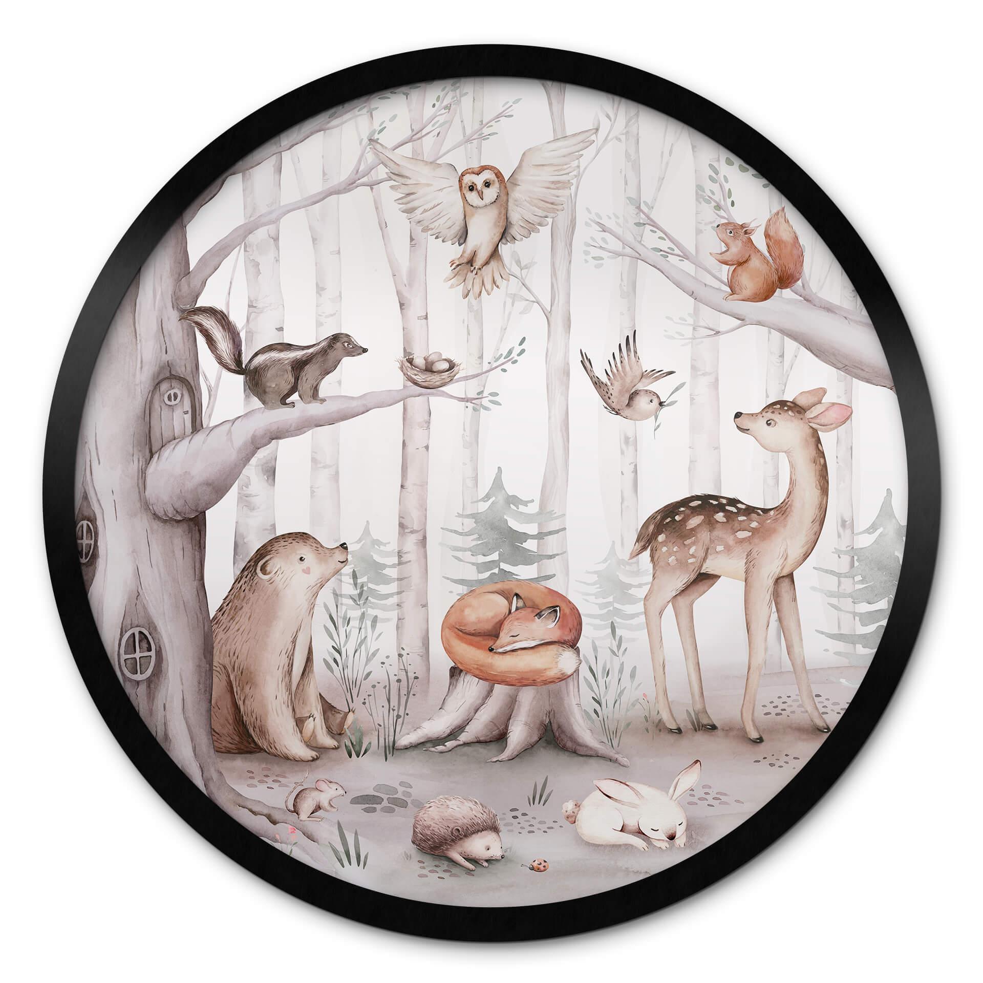 Plakat Kvilis - Sweet Forest Animals