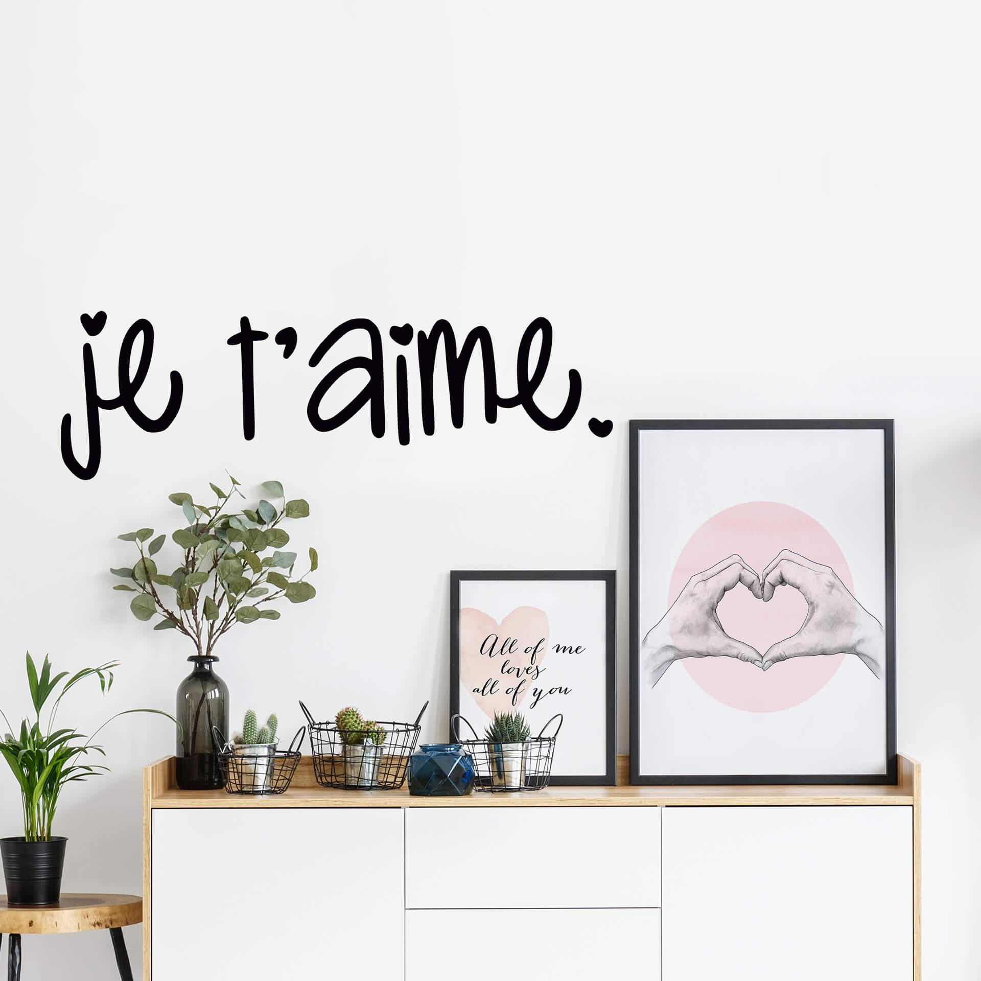 Je t'aime