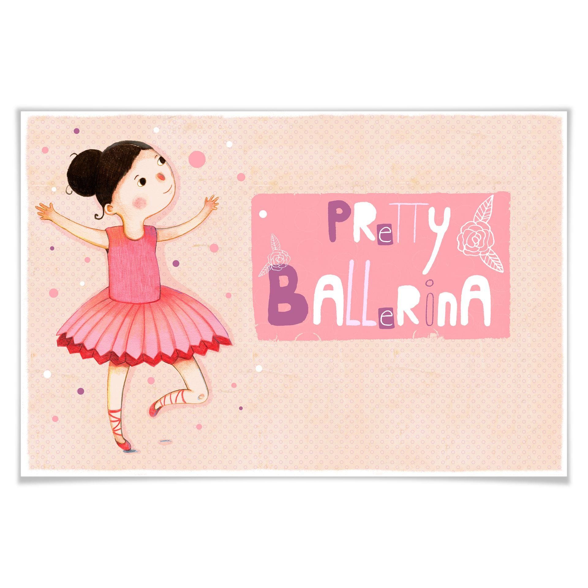 Poster - Loske - Pretty Ballerina
