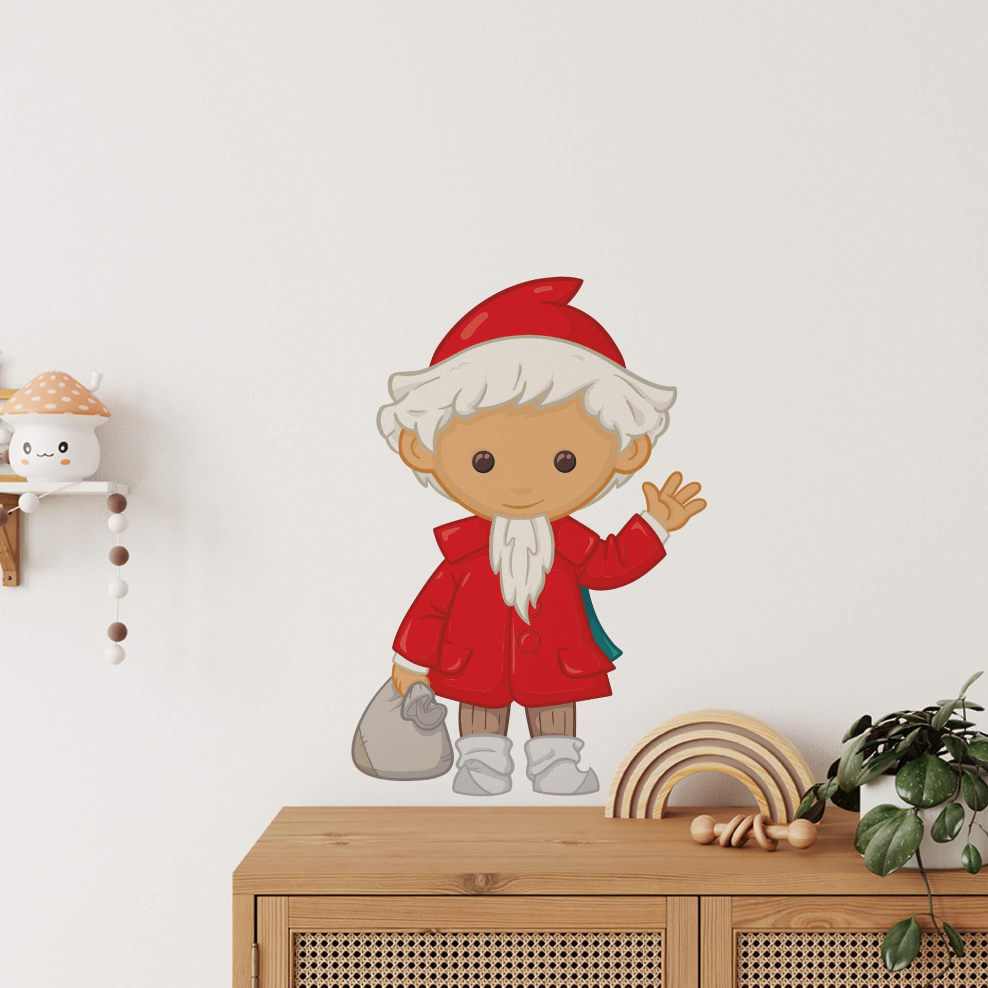Wallsticker Sandmanden blinker