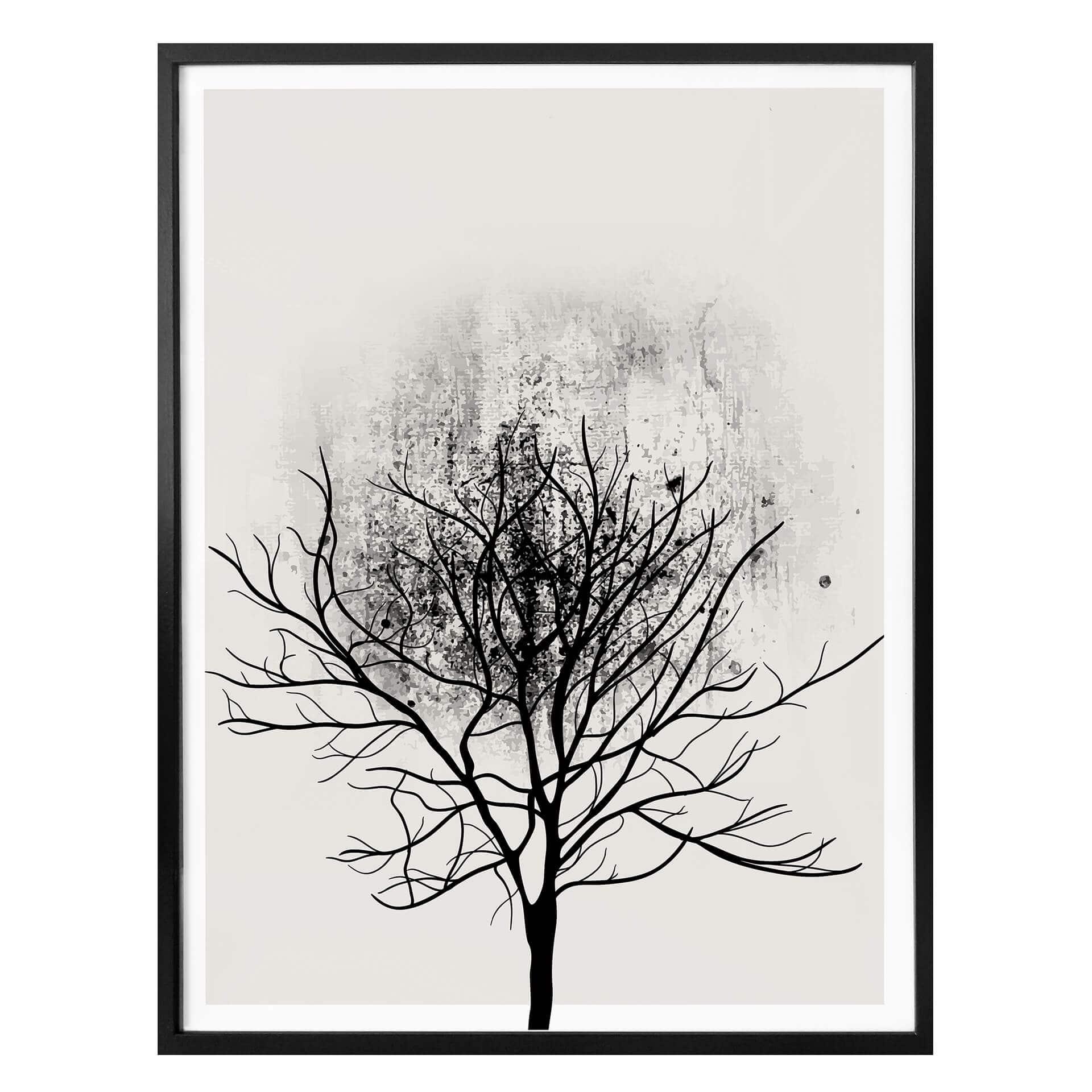 Plakat - Kubistika - Tree Study 03