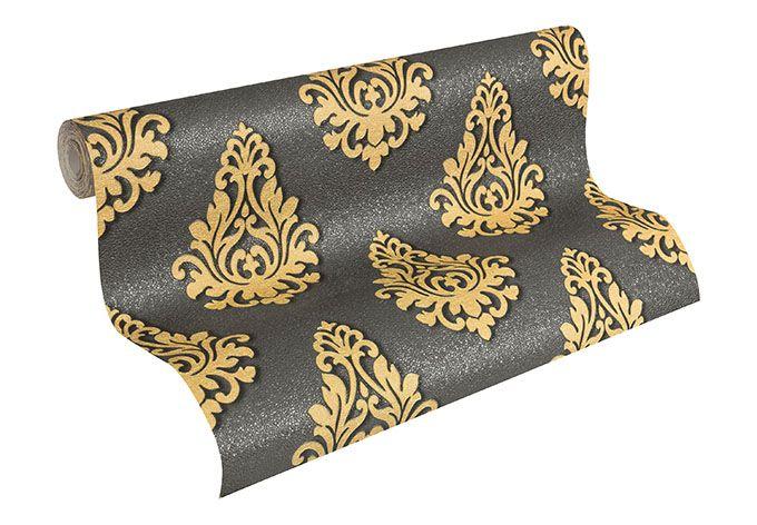 Architects Paper Tapete Nobile grau, metallic