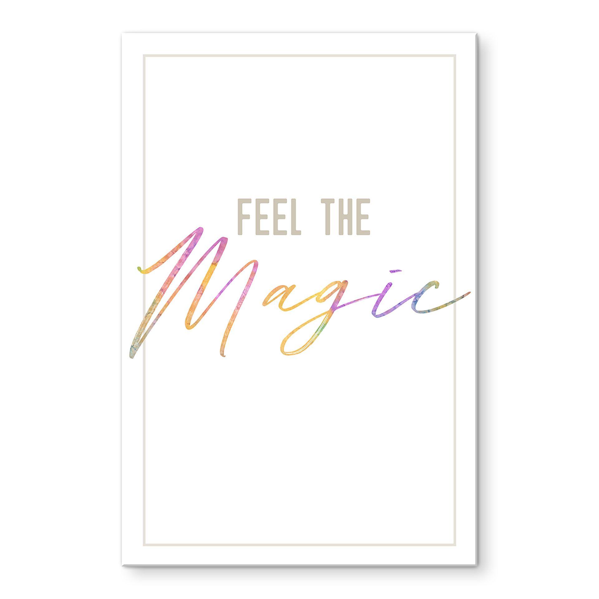 Akrylbillede Feel the magic