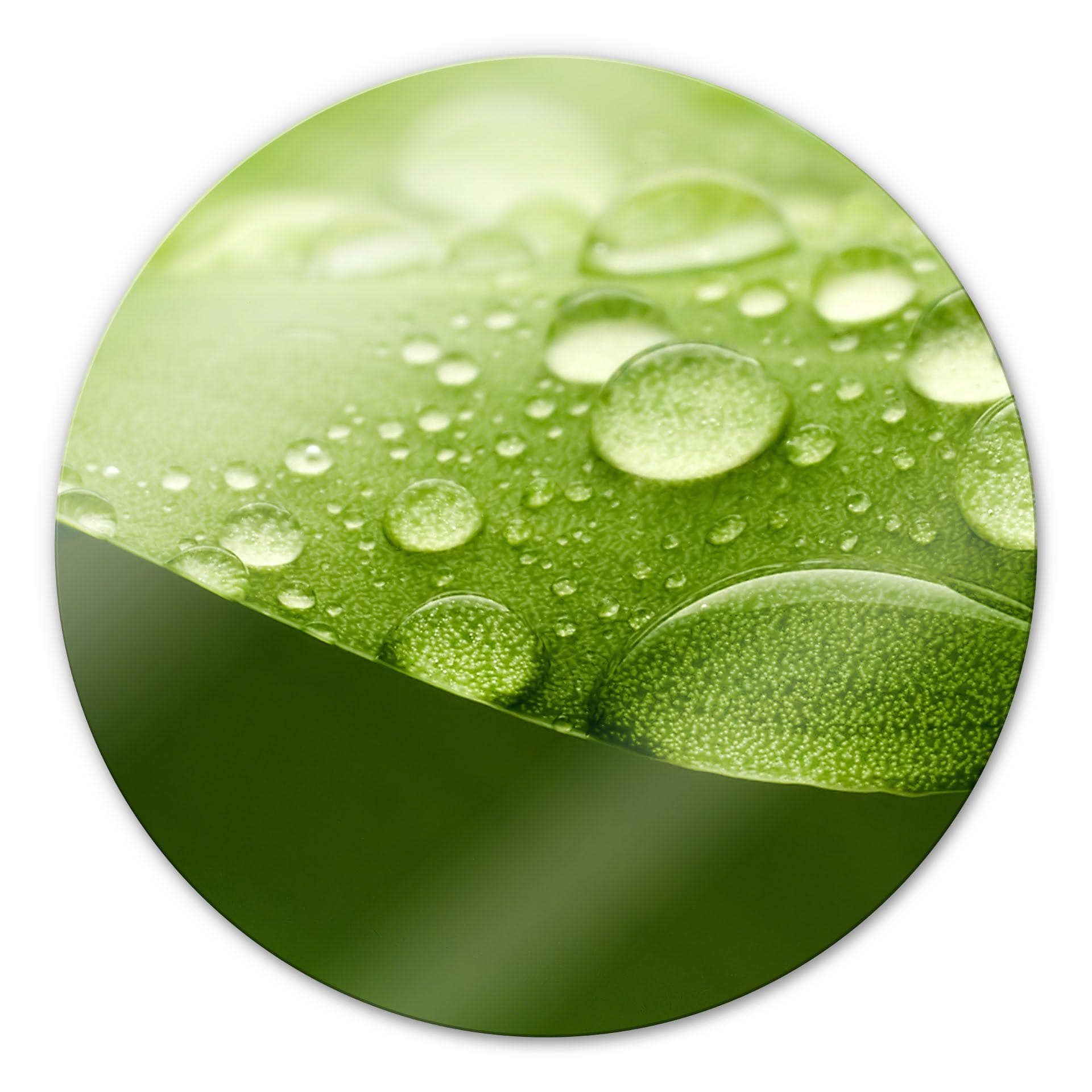 Glasbillede - Natur 3 - Rund