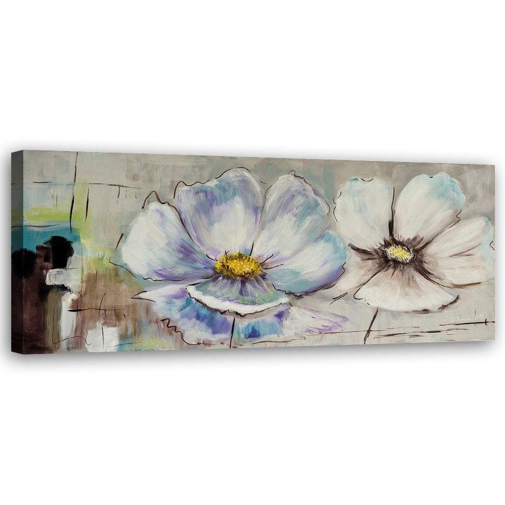 Canvasbillede, Akvarel blomster