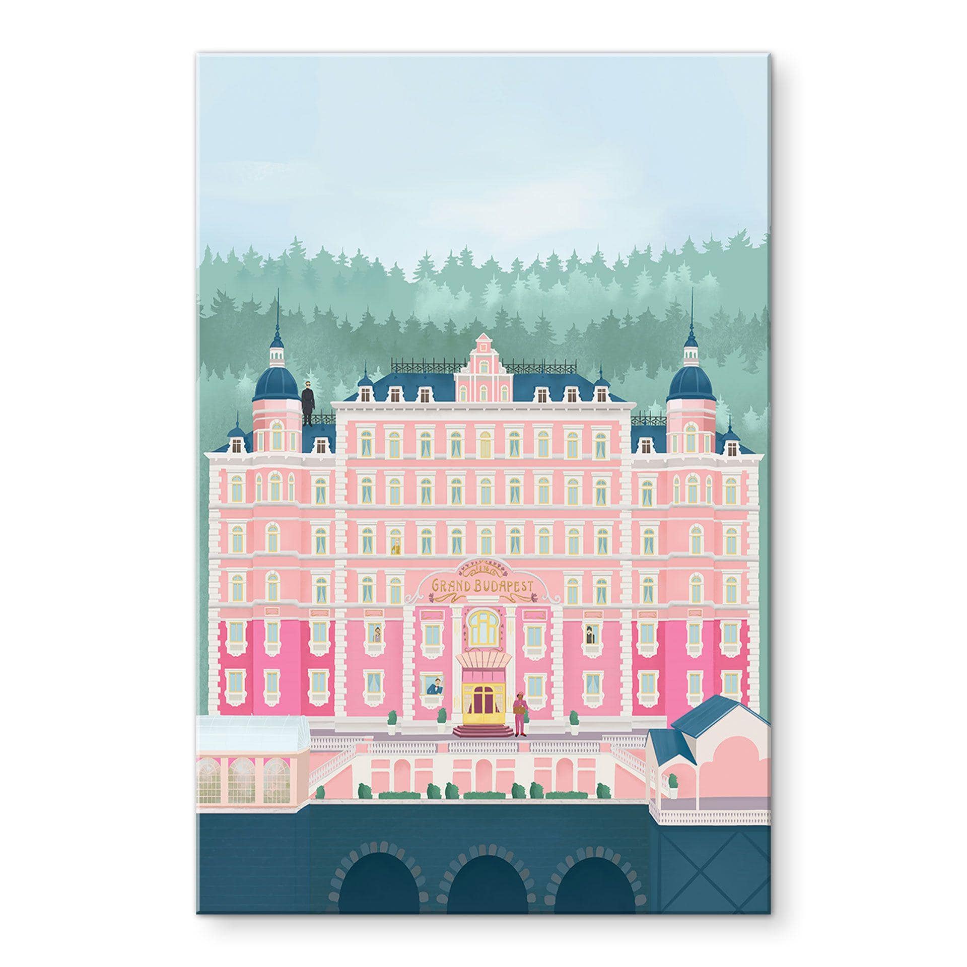 Akrylbillede Grand Budapest Hotel - Lizde