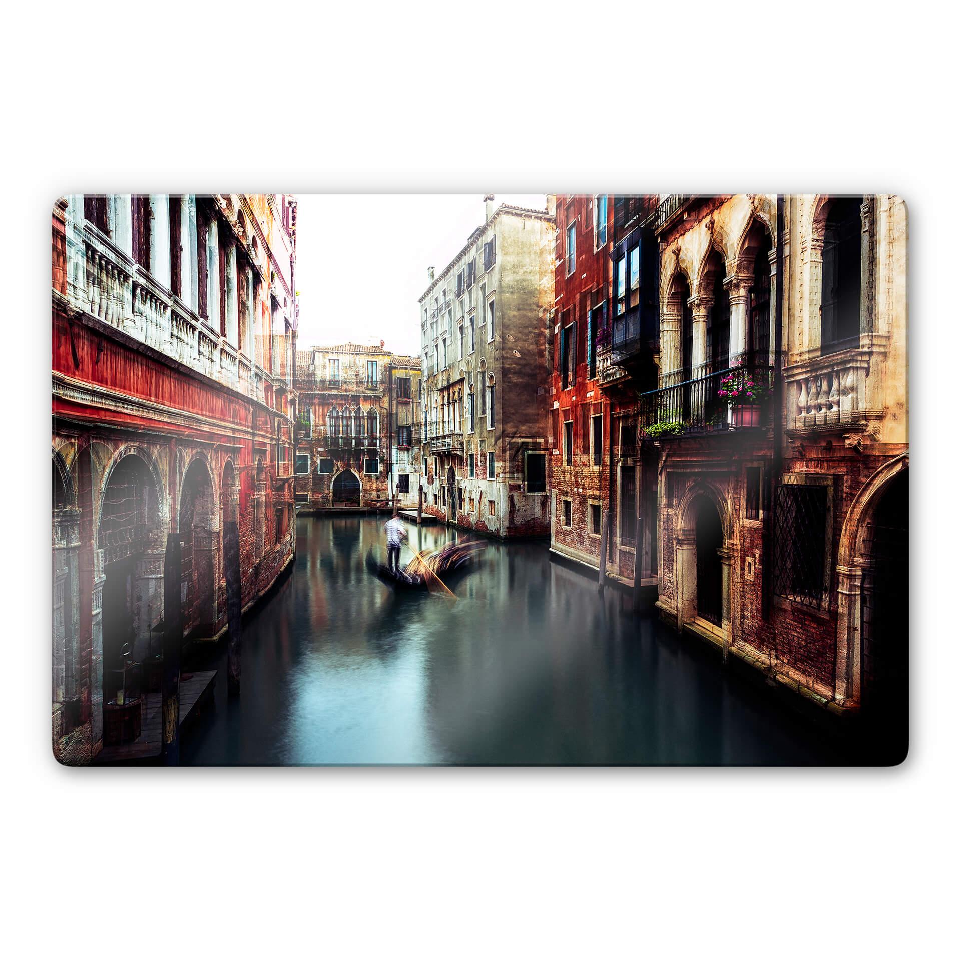 Glasschilderij Chiriaco - The Gondolier